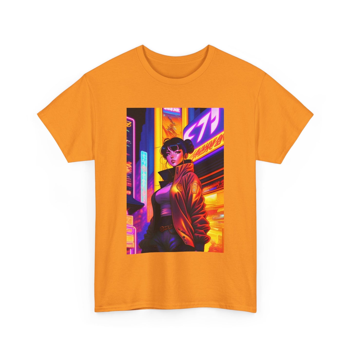 Vibrant Urban Art Tee | Unisex Cotton T-Shirt Inspired by City Life, Casual Wear, Gift for Art Lovers, Artistic Apparel, Streetwear Style