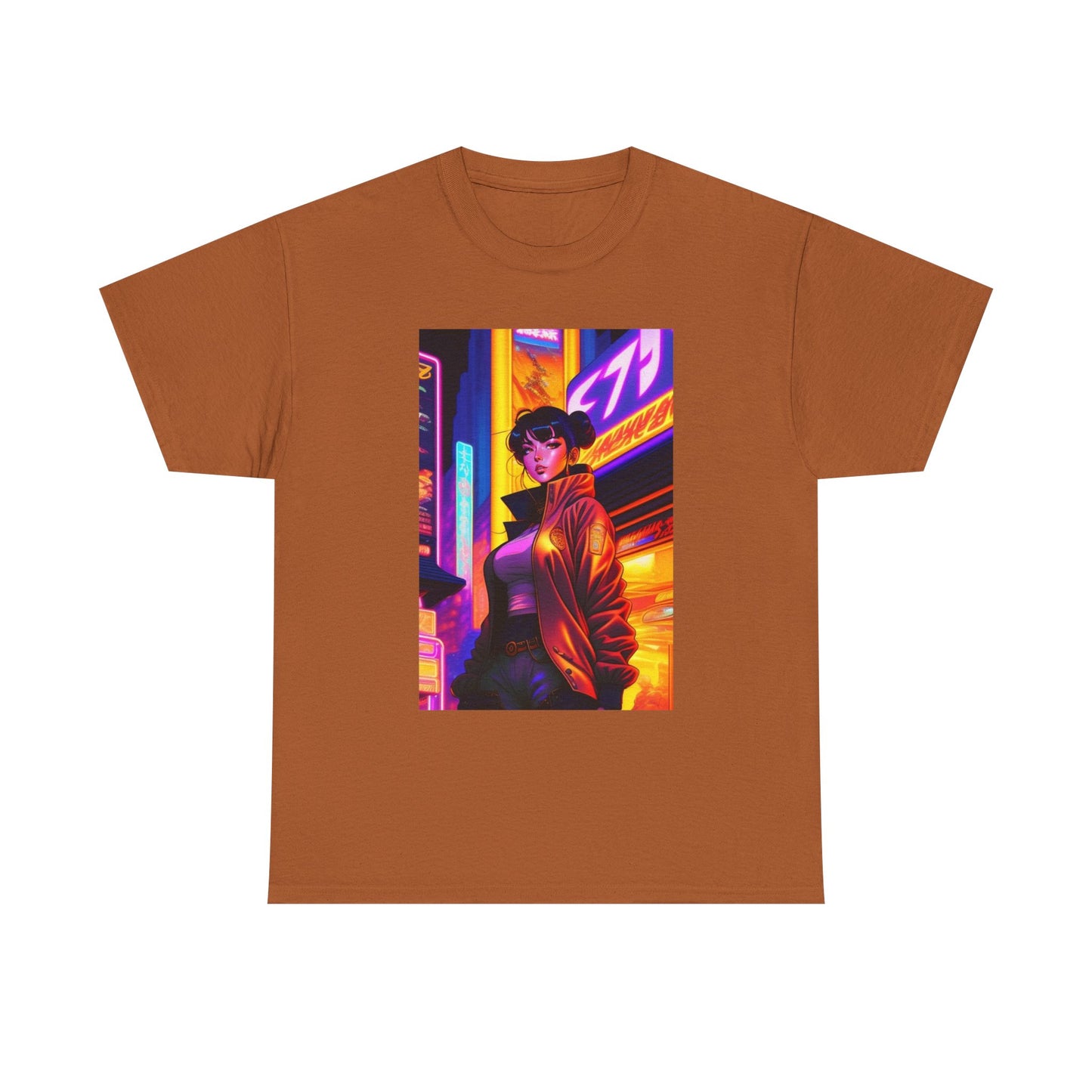 Vibrant Urban Art Tee | Unisex Cotton T-Shirt Inspired by City Life, Casual Wear, Gift for Art Lovers, Artistic Apparel, Streetwear Style