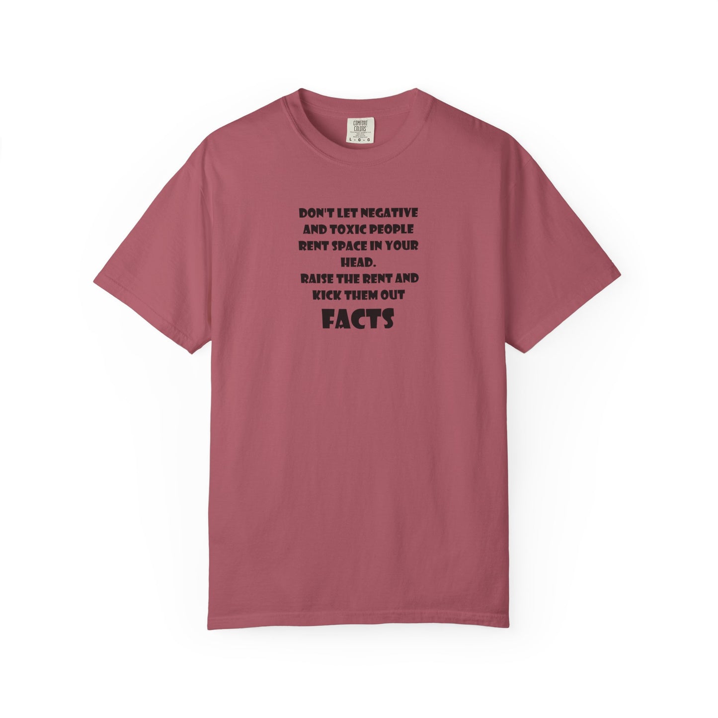 Graphic T-Shirt - Don't Let Negative Toxic People Rent Space In Your Head