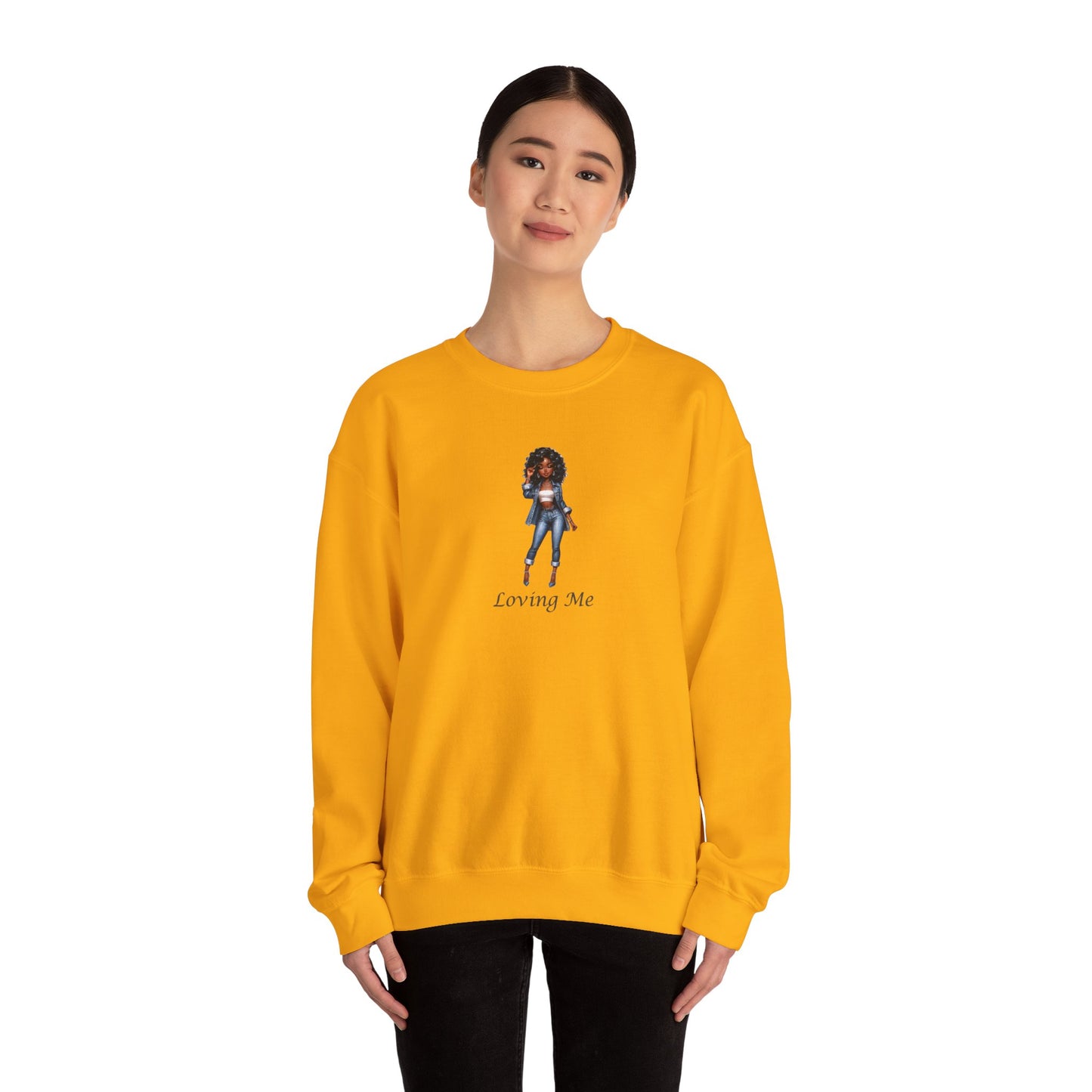 Crewneck Sweatshirt Loving Me