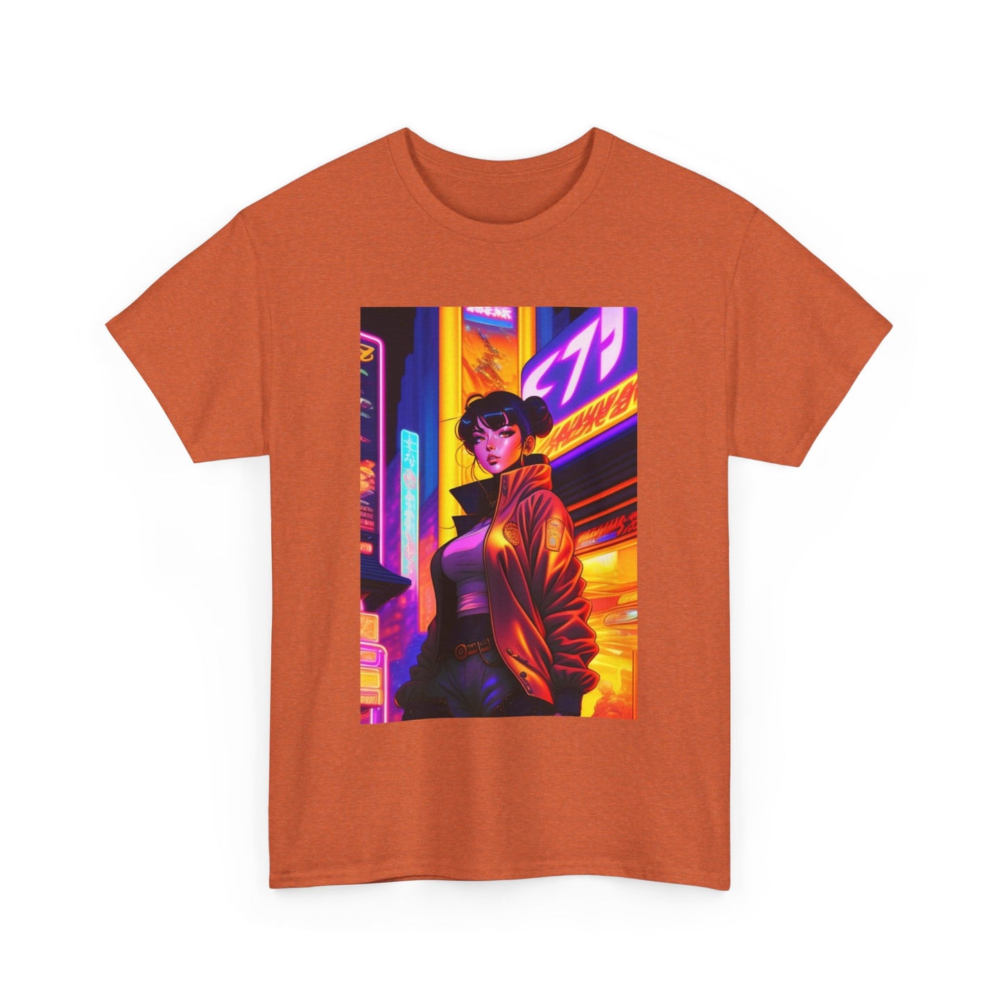 Vibrant Urban Art Tee | Unisex Cotton T-Shirt Inspired by City Life, Casual Wear, Gift for Art Lovers, Artistic Apparel, Streetwear Style