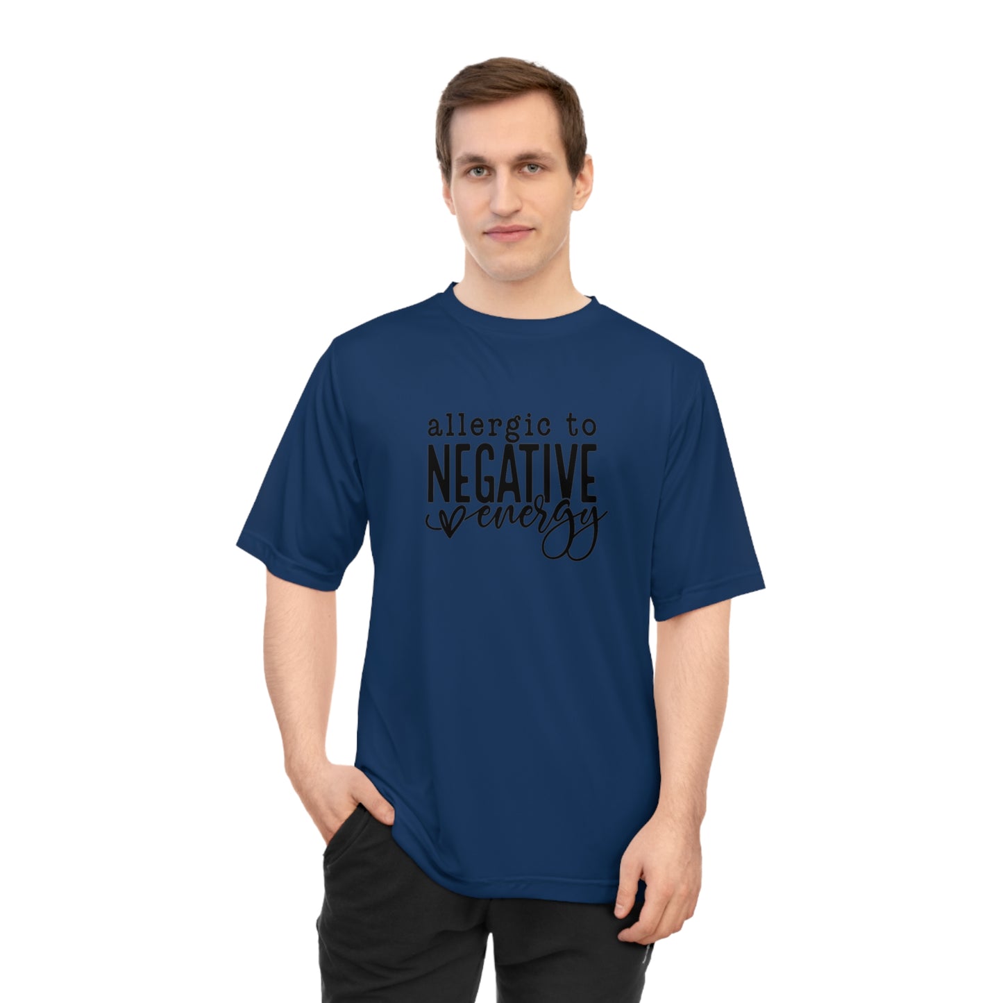 Negative Energy Allergic Unisex Performance T-shirt
