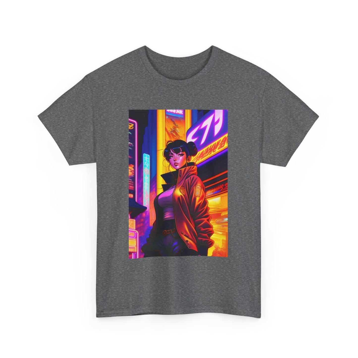 Vibrant Urban Art Tee | Unisex Cotton T-Shirt Inspired by City Life, Casual Wear, Gift for Art Lovers, Artistic Apparel, Streetwear Style