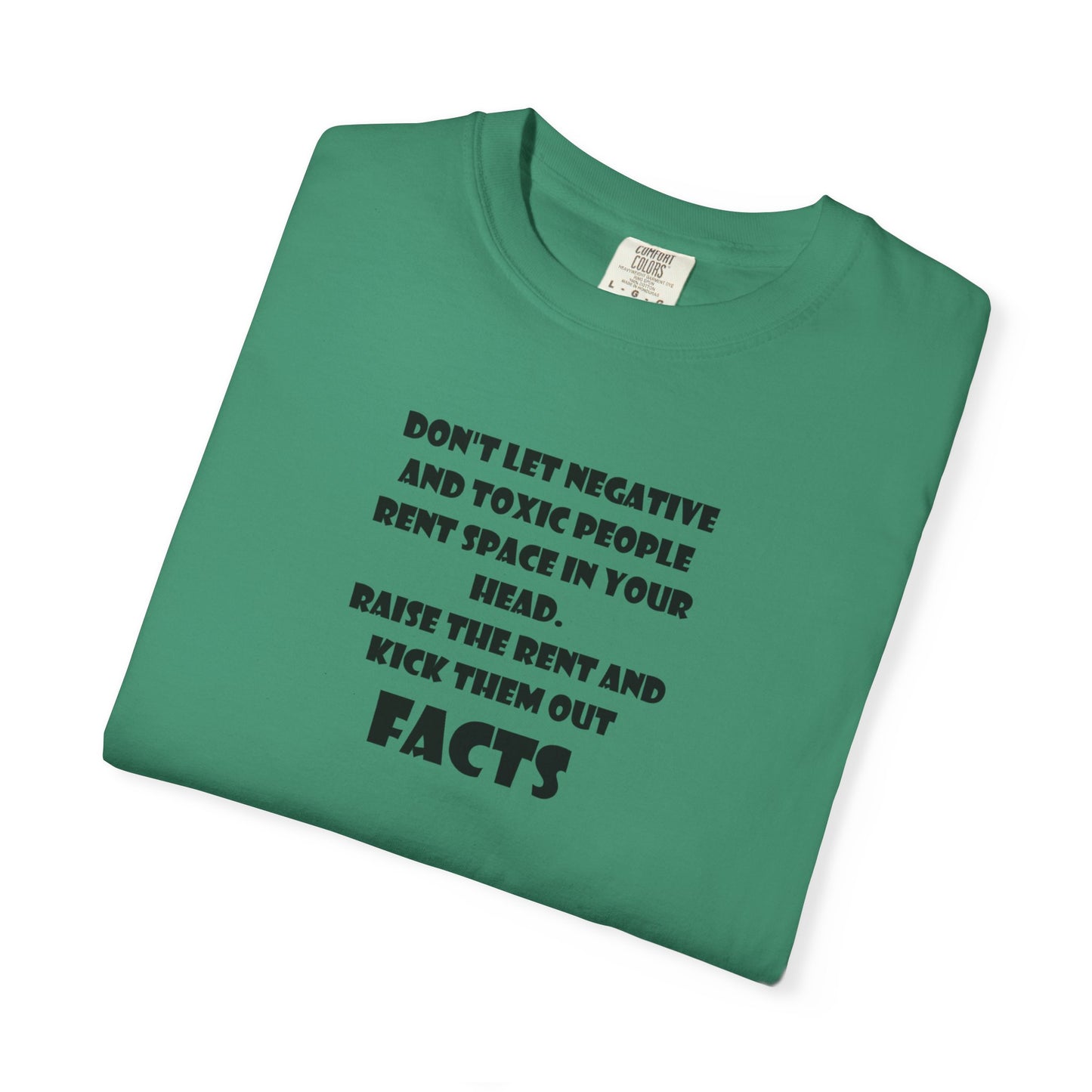 Graphic T-Shirt - Don't Let Negative Toxic People Rent Space In Your Head