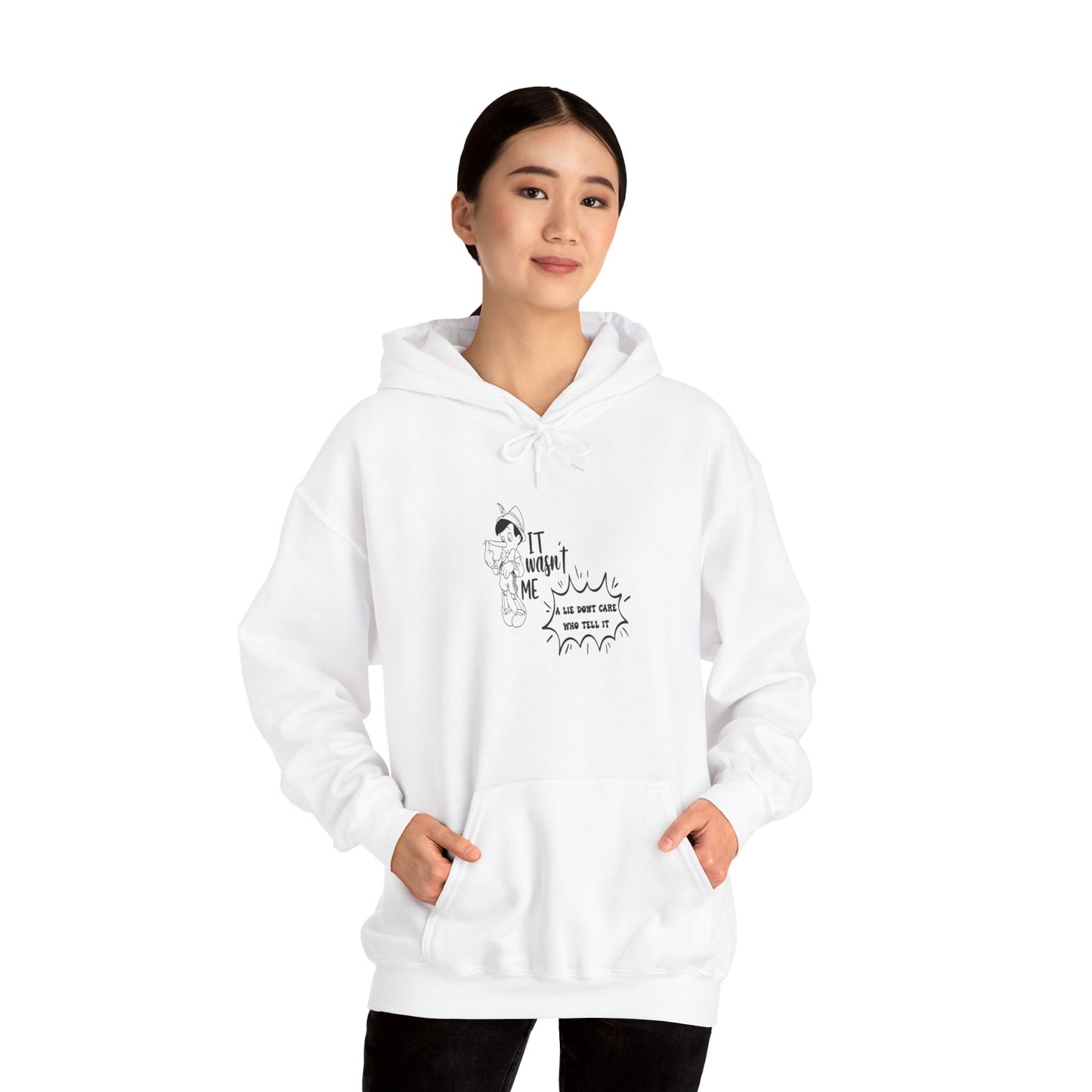 Hooded Sweatshirt - A Lie Don't Care