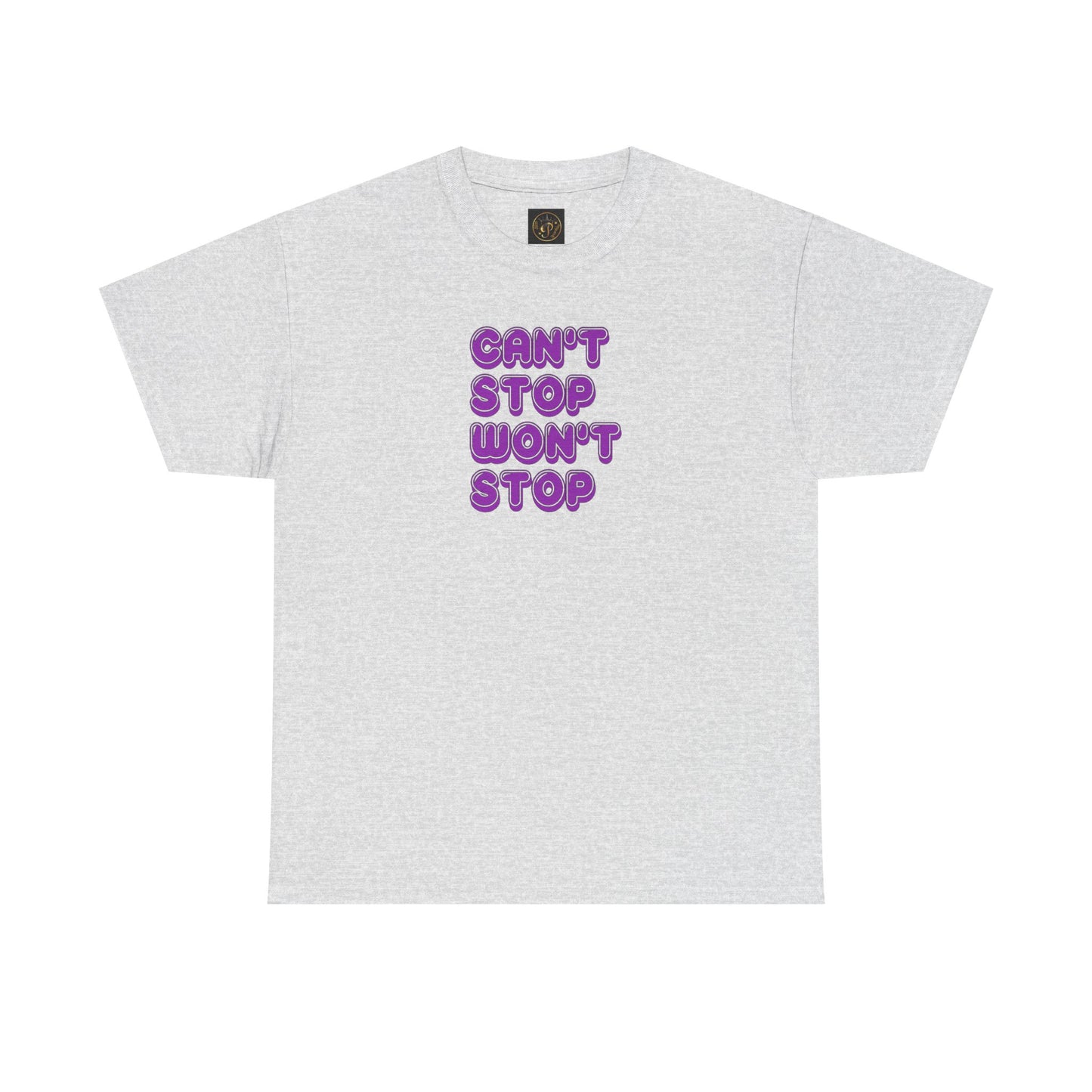 Cotton Tee - Can't Stop Won't Stop