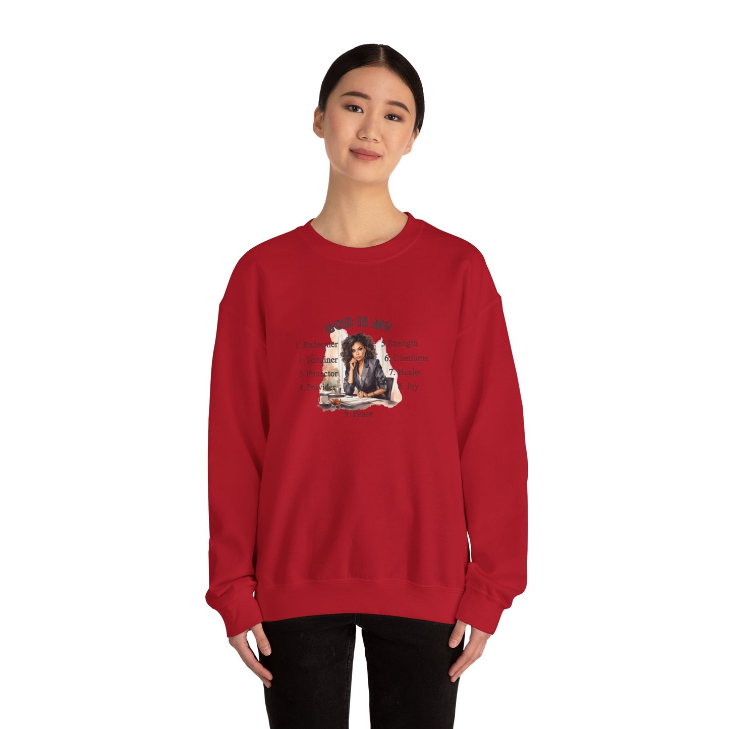 Religious Sweatshirt God is My Everything
