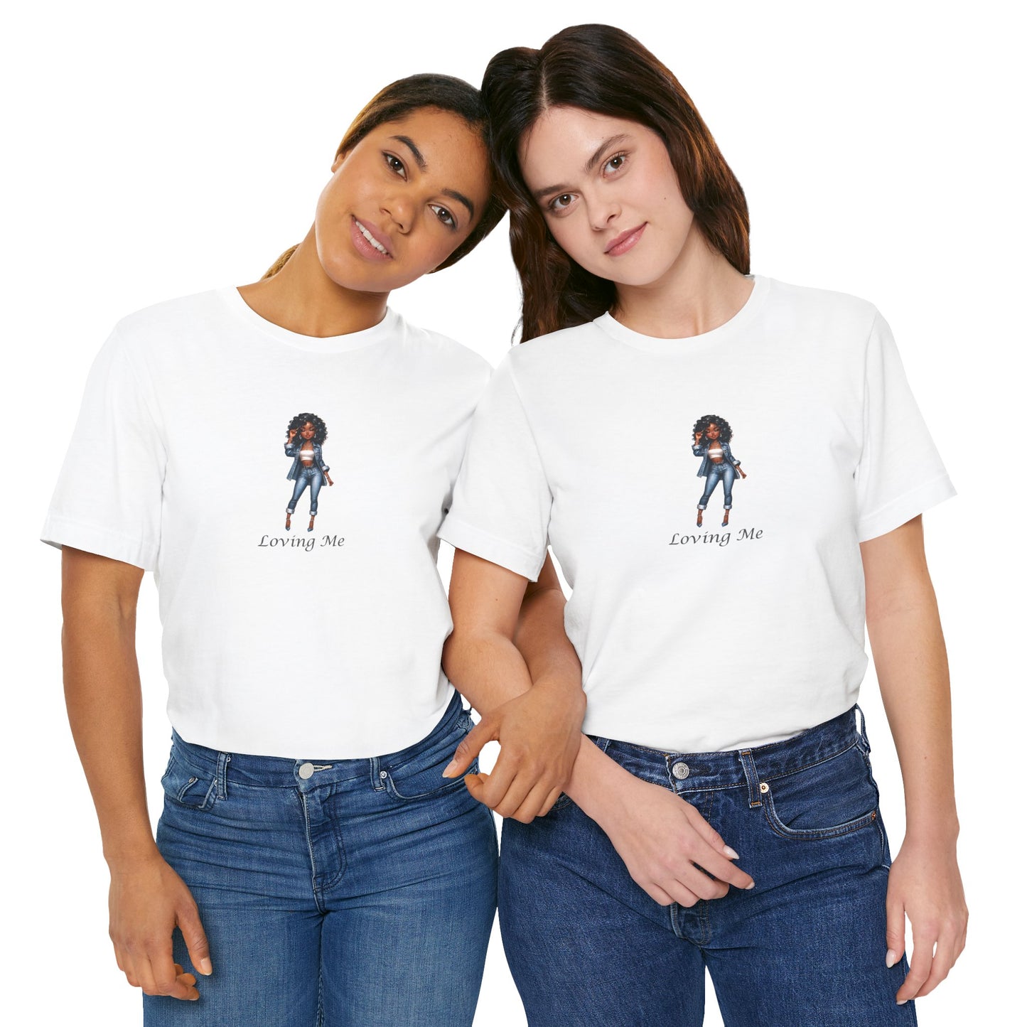 Empowering Loving Me Tee - Unisex Jersey Short Sleeve Shirt