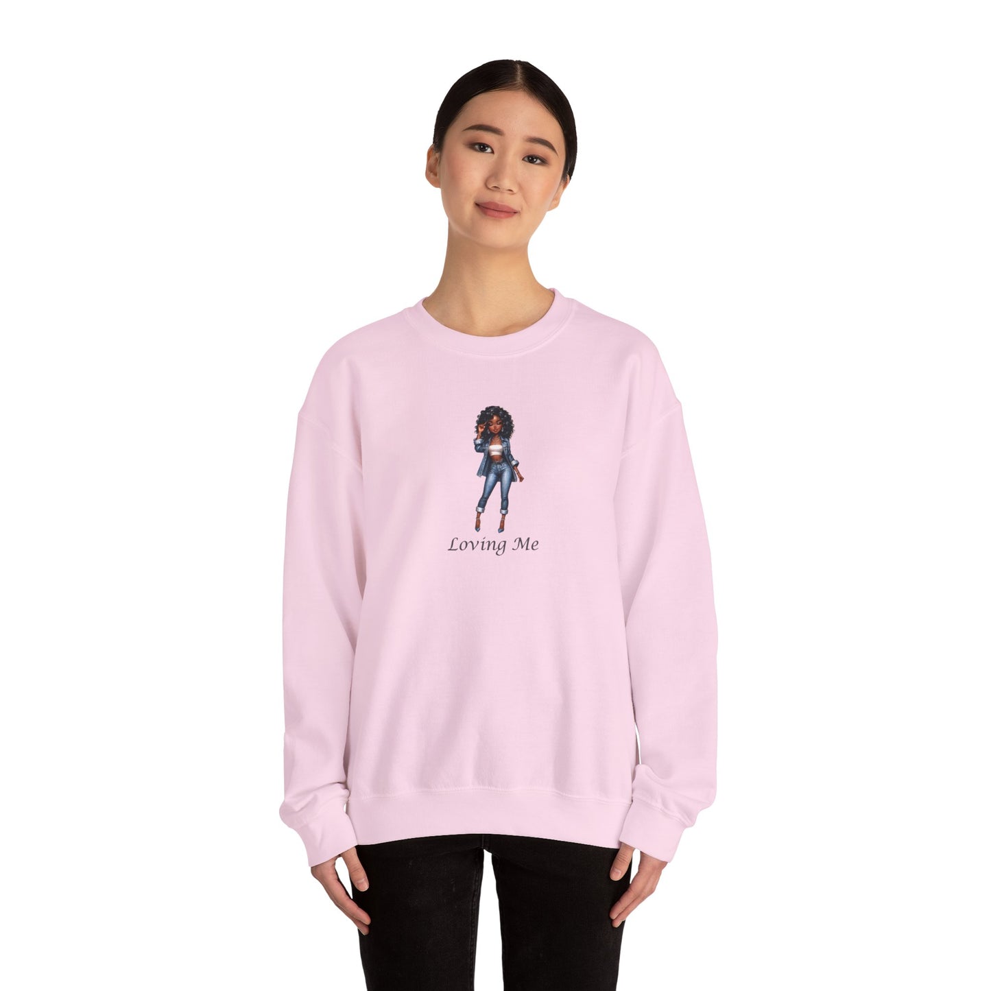 Crewneck Sweatshirt Loving Me