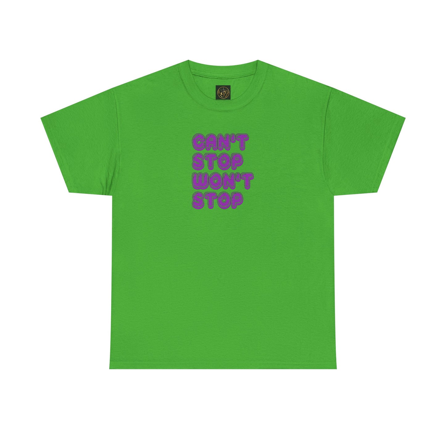 Cotton Tee - Can't Stop Won't Stop