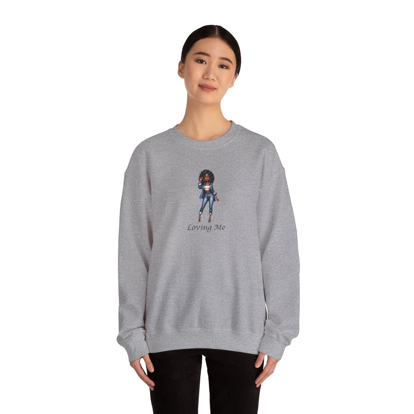 Crewneck Sweatshirt Loving Me