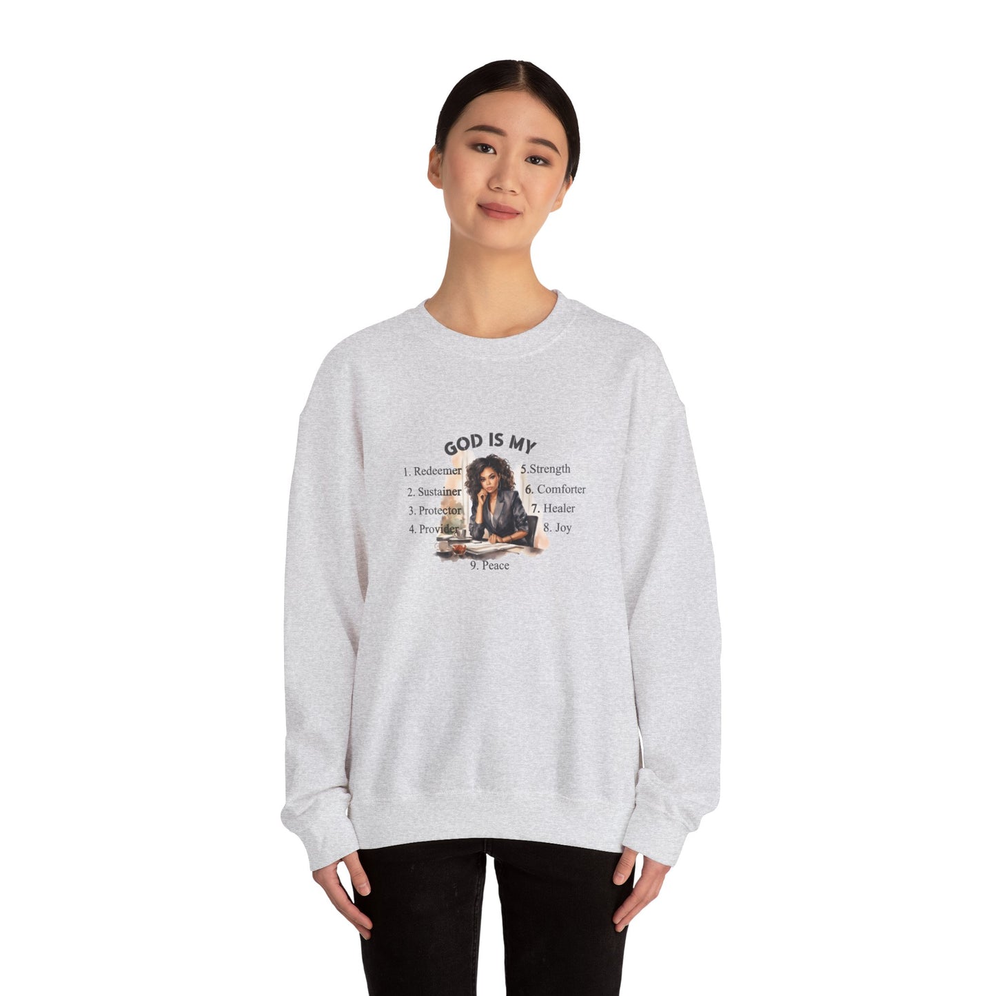 Religious Sweatshirt God is My Everything