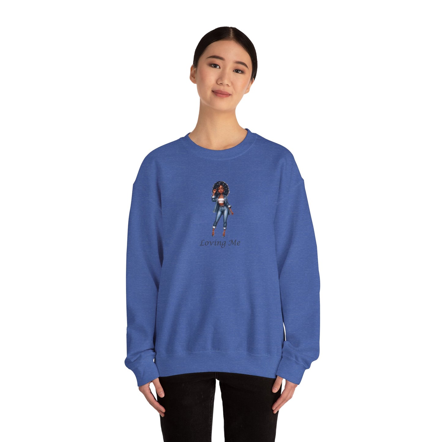 Crewneck Sweatshirt Loving Me