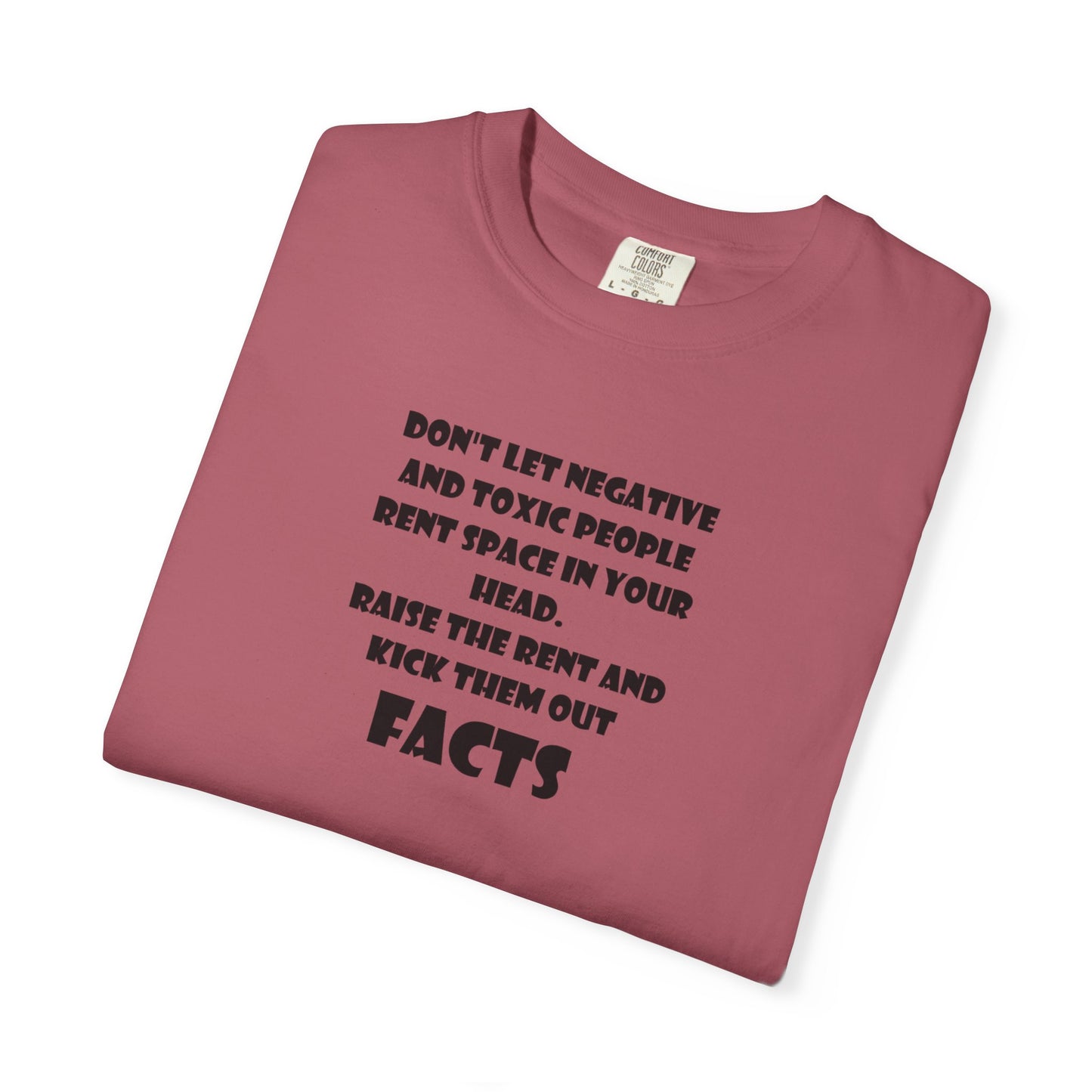 Graphic T-Shirt - Don't Let Negative Toxic People Rent Space In Your Head