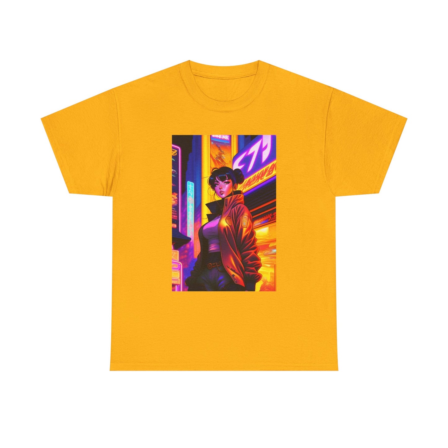 Vibrant Urban Art Tee | Unisex Cotton T-Shirt Inspired by City Life, Casual Wear, Gift for Art Lovers, Artistic Apparel, Streetwear Style