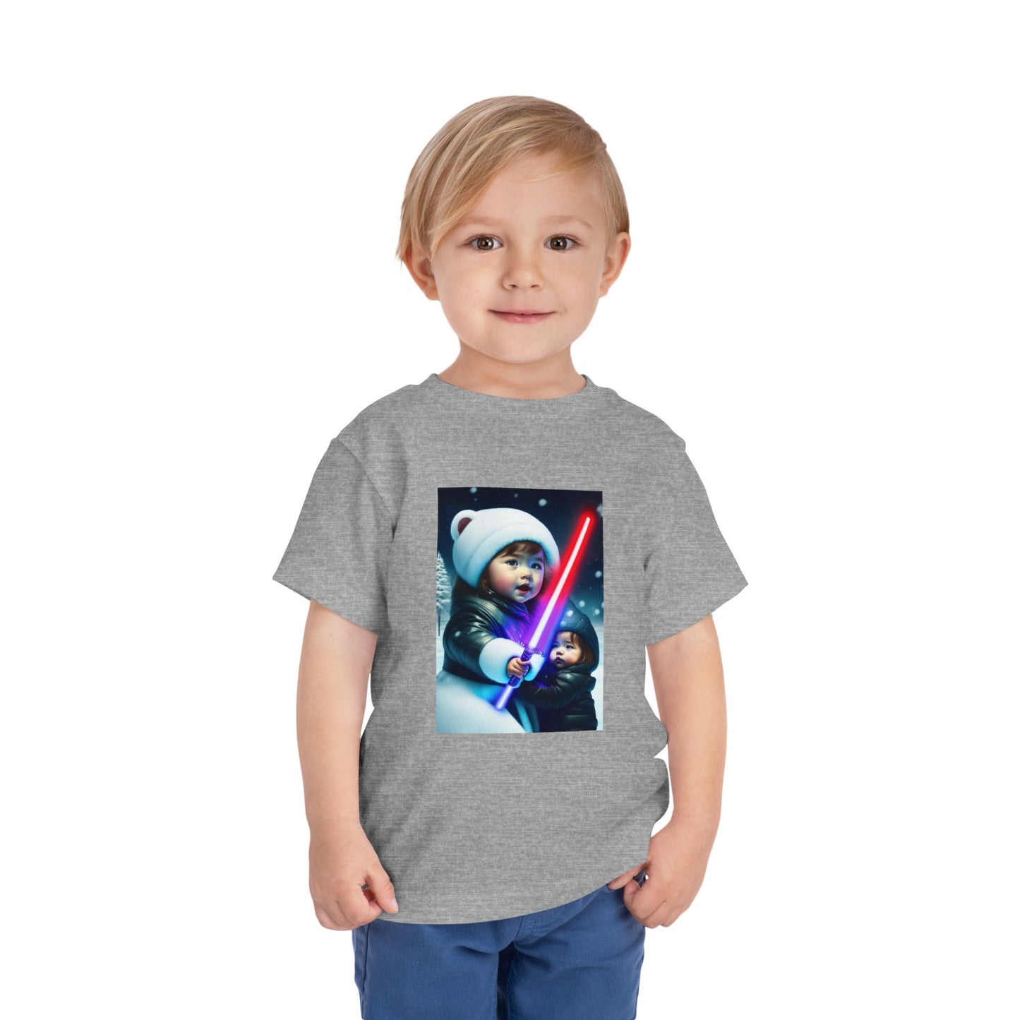 Galactic Adventure Toddler Tee, Kid's Science Fiction Shirt, Star Wars Inspired T-Shirt, Fun Playtime Outfit, Birthday Gift for Kids