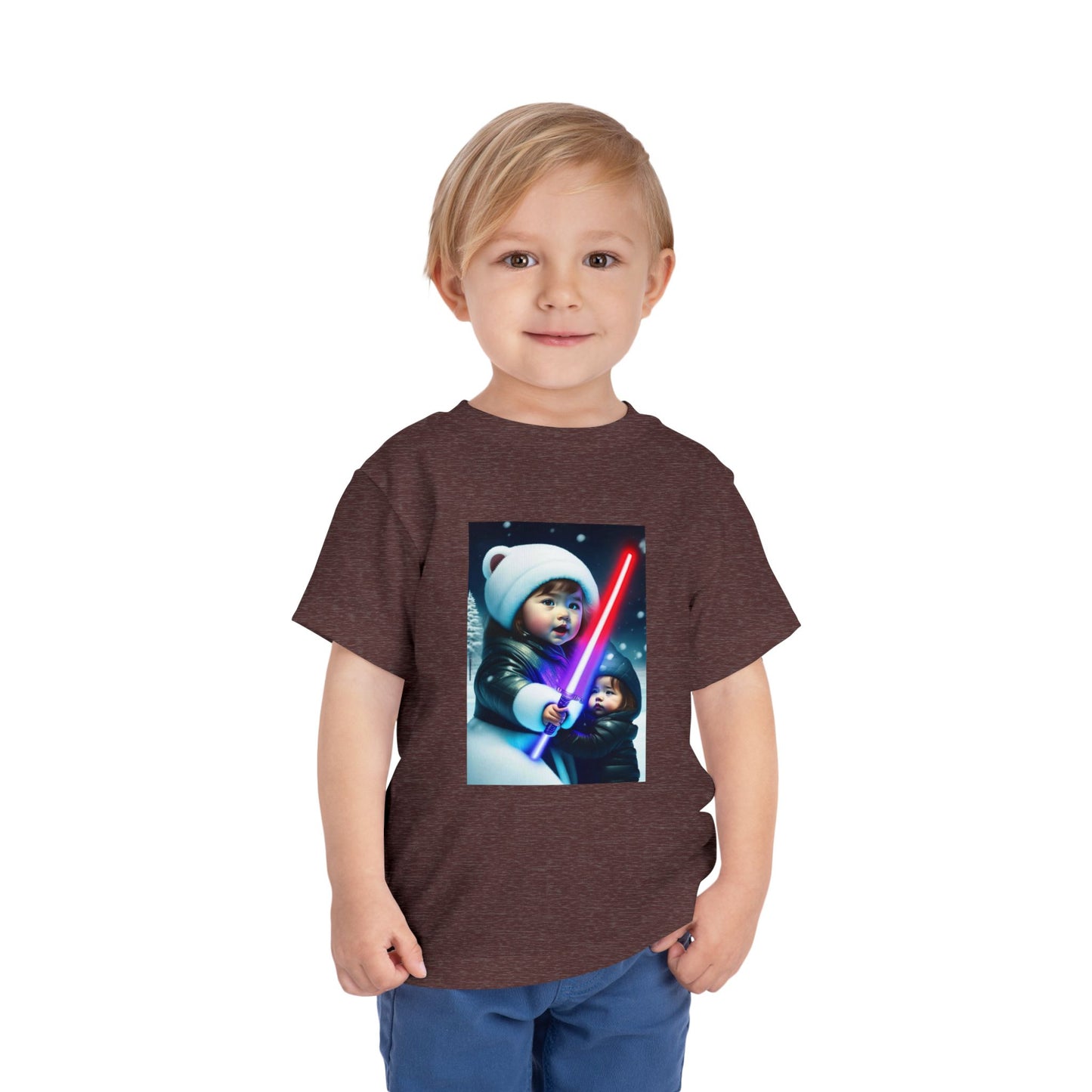 Galactic Adventure Toddler Tee, Kid's Science Fiction Shirt, Star Wars Inspired T-Shirt, Fun Playtime Outfit, Birthday Gift for Kids