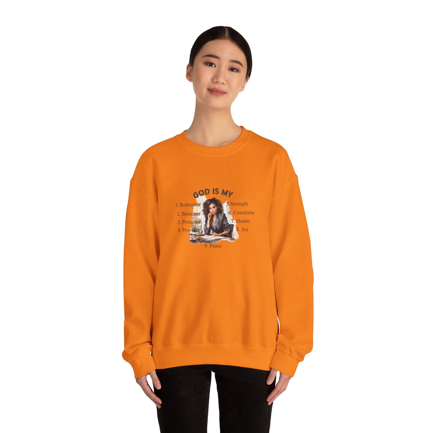 Religious Sweatshirt God is My Everything
