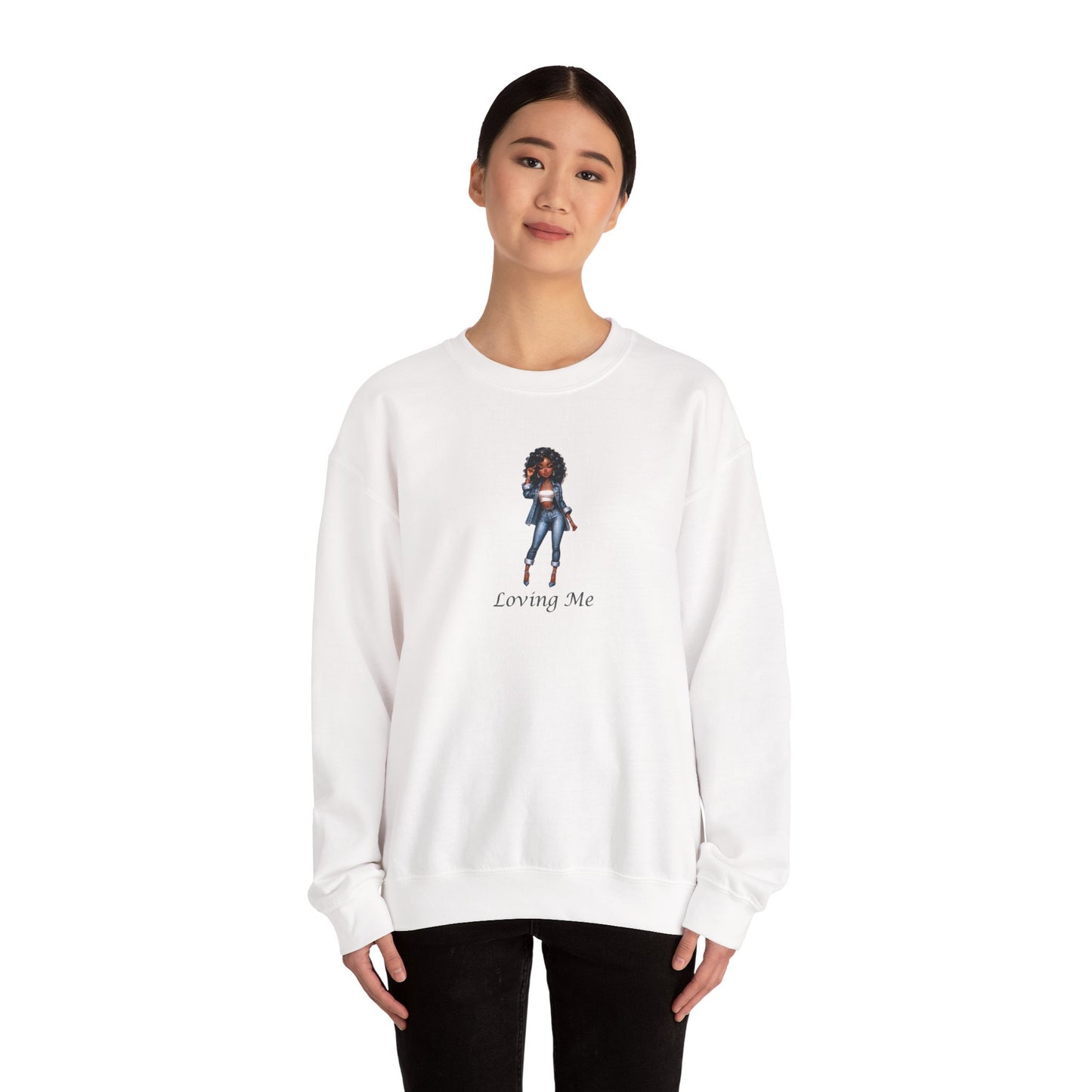 Crewneck Sweatshirt Loving Me