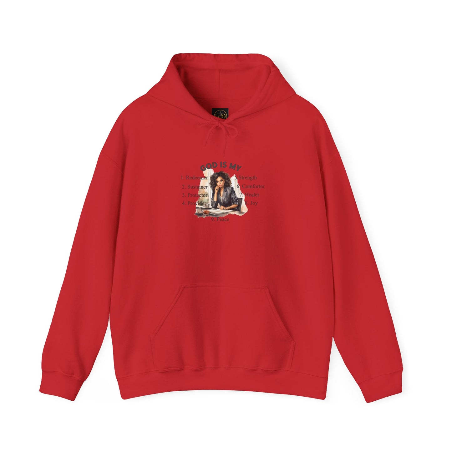 Inspirational Sweatshirt - 'God is My' Unisex Hoodie