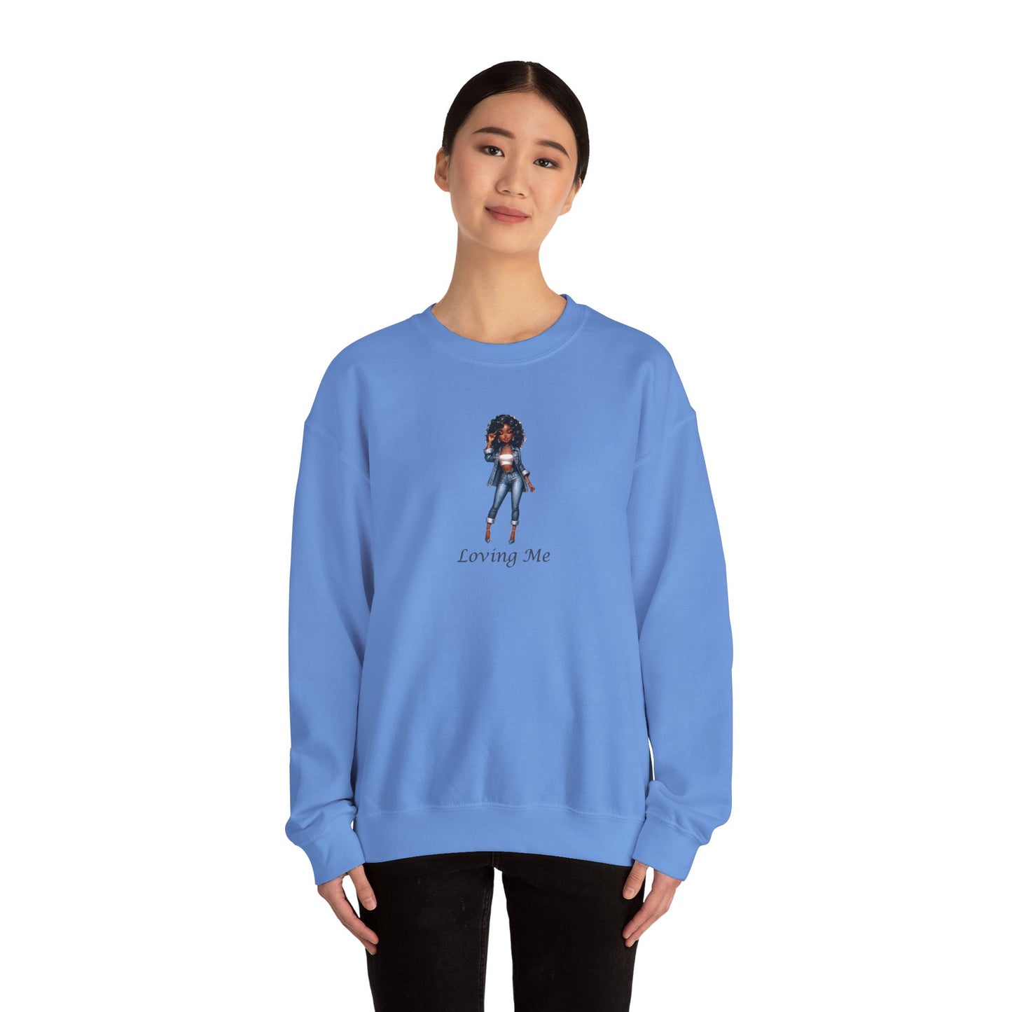 Crewneck Sweatshirt Loving Me