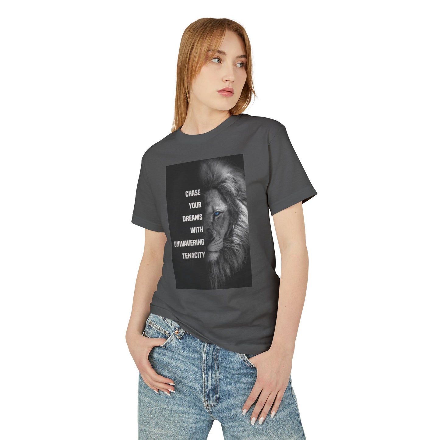 Dreamer T-Shirt - Unisex Garment-Dyed Heavyweight Cotton Tee with 'Chase your DREAMS' Design