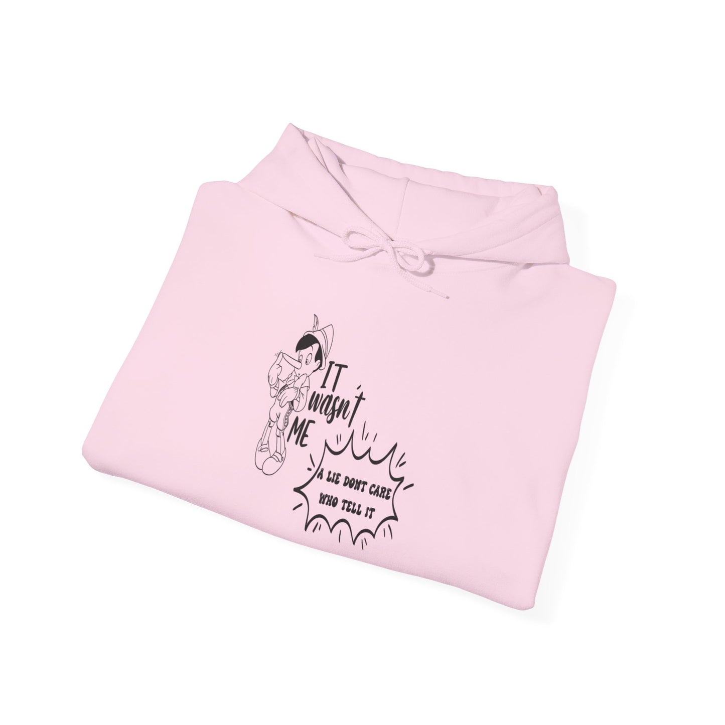 Hooded Sweatshirt Pinocchio and a Lie Design