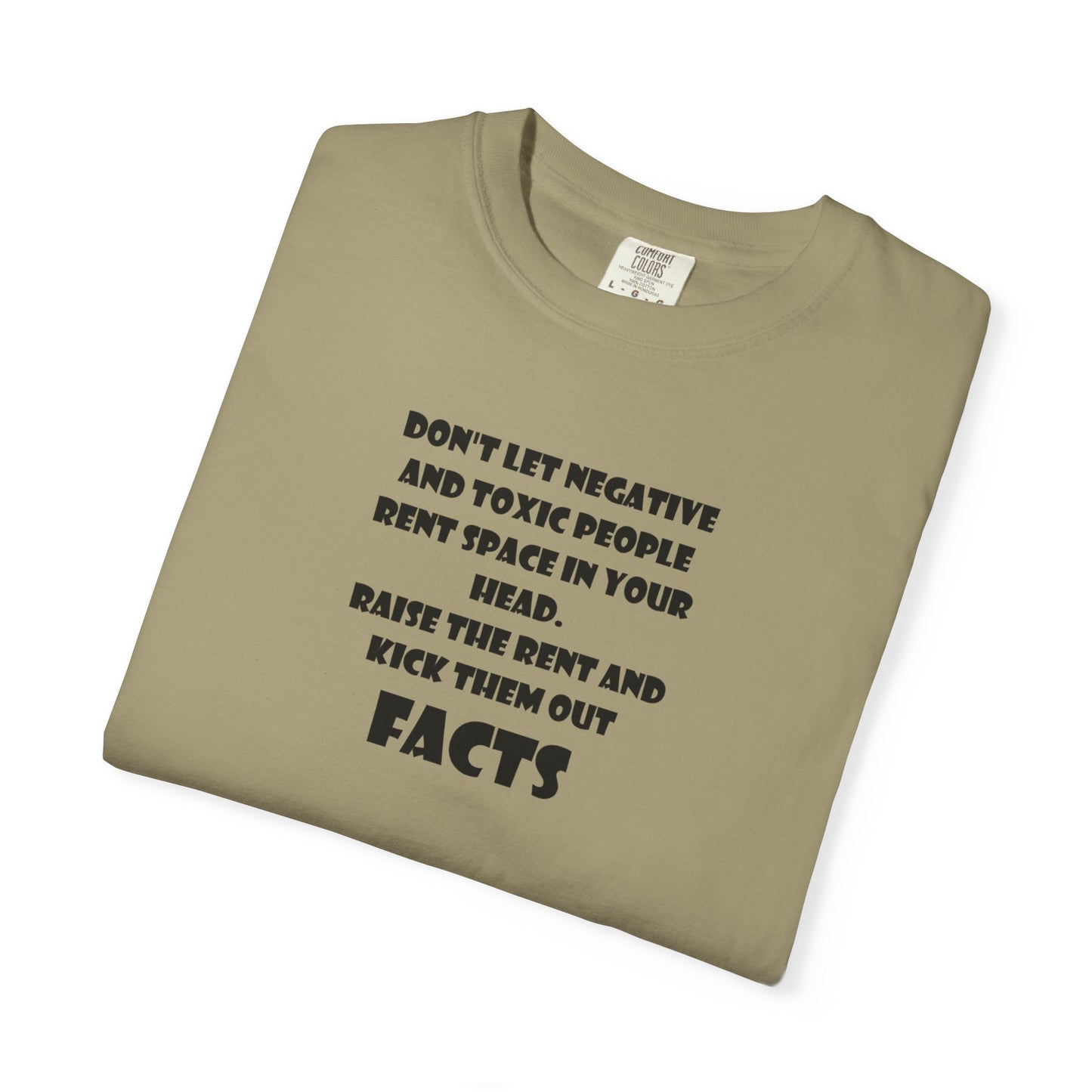 Graphic T-Shirt - Don't Let Negative Toxic People Rent Space In Your Head