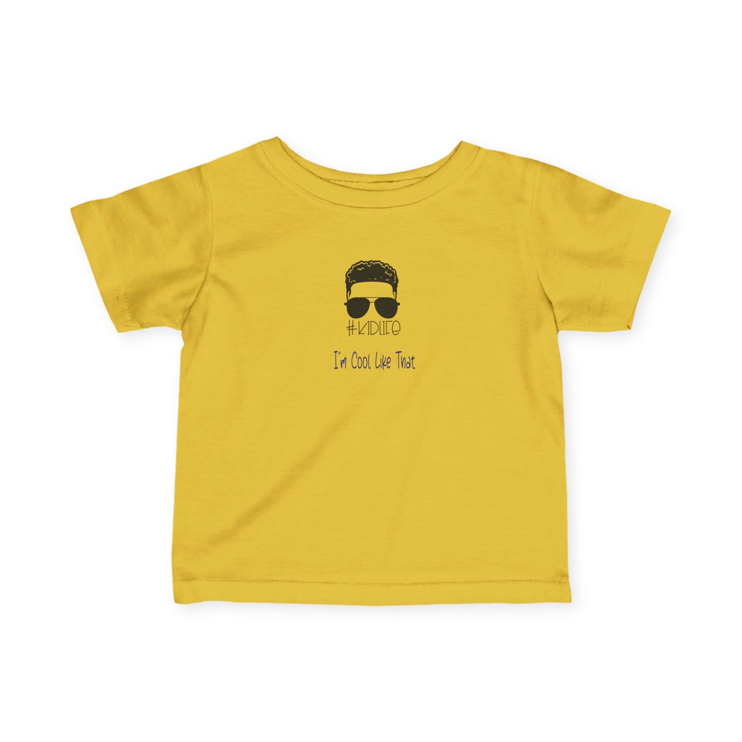 Cool Baby Tee - "I'm Cool Like That" Infants Fine Jersey Shirt