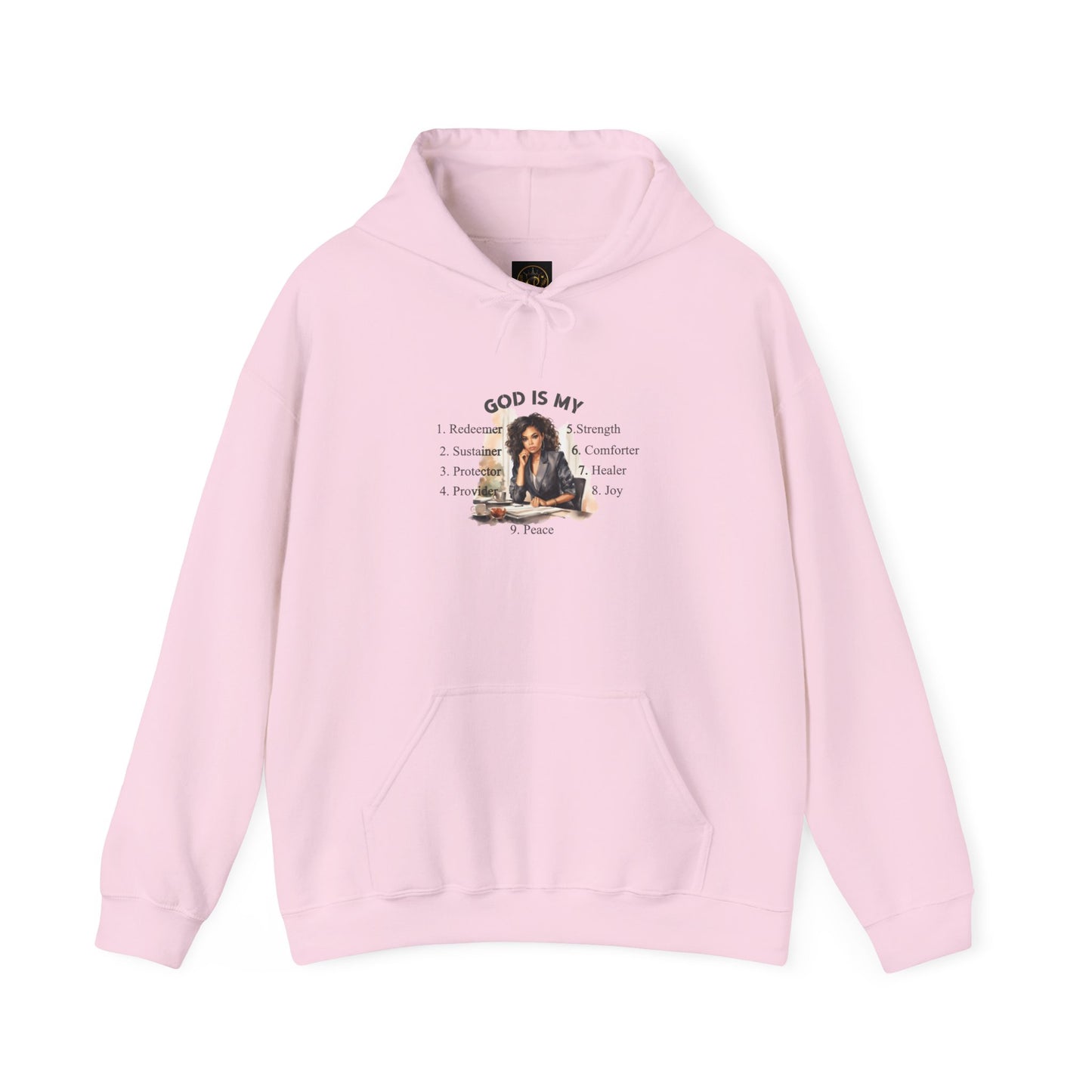 Inspirational Sweatshirt - 'God is My' Unisex Hoodie
