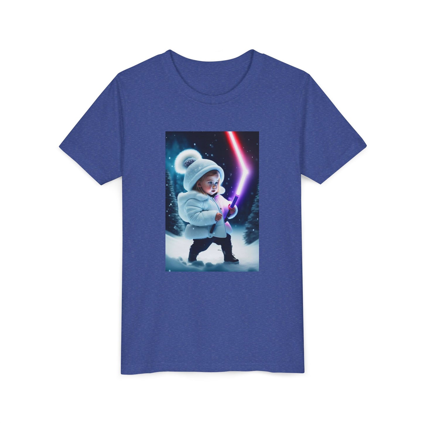 Youth Short Sleeve Tee - Cool Jedi Kid Design, Star Wars Inspired, Perfect for Birthdays, Playtime, and Pretend Adventures