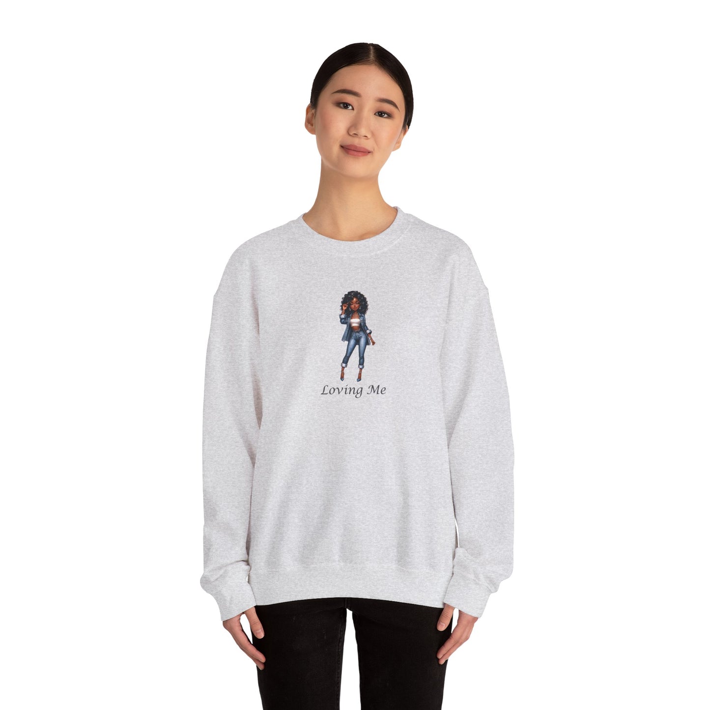 Crewneck Sweatshirt Loving Me