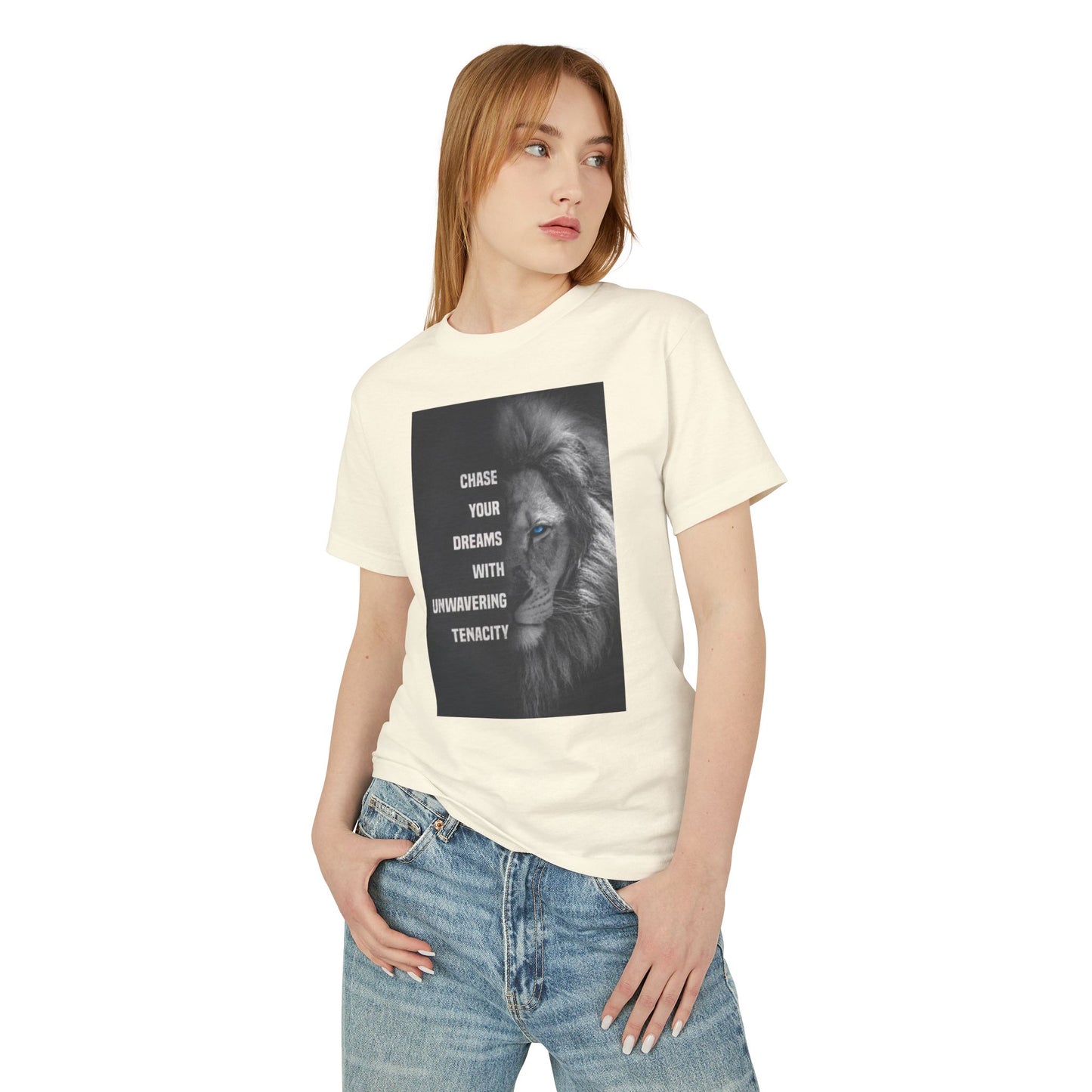 Dreamer T-Shirt - Unisex Garment-Dyed Heavyweight Cotton Tee with 'Chase your DREAMS' Design