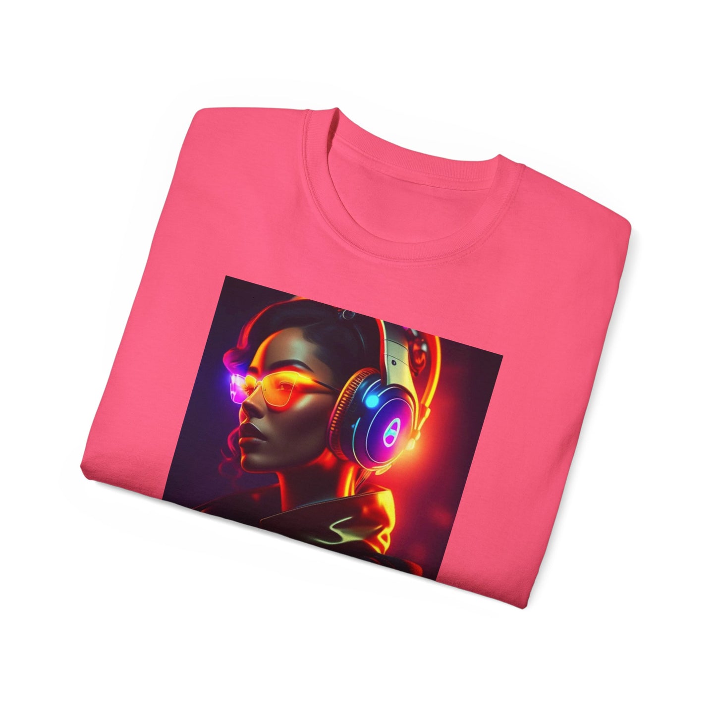 Futuristic Gamer Tees, Unisex Graphic Shirt for Gaming Enthusiasts, Gift for Gamers, Neon Art, Cyberpunk Style Clothing, Everyday [...]