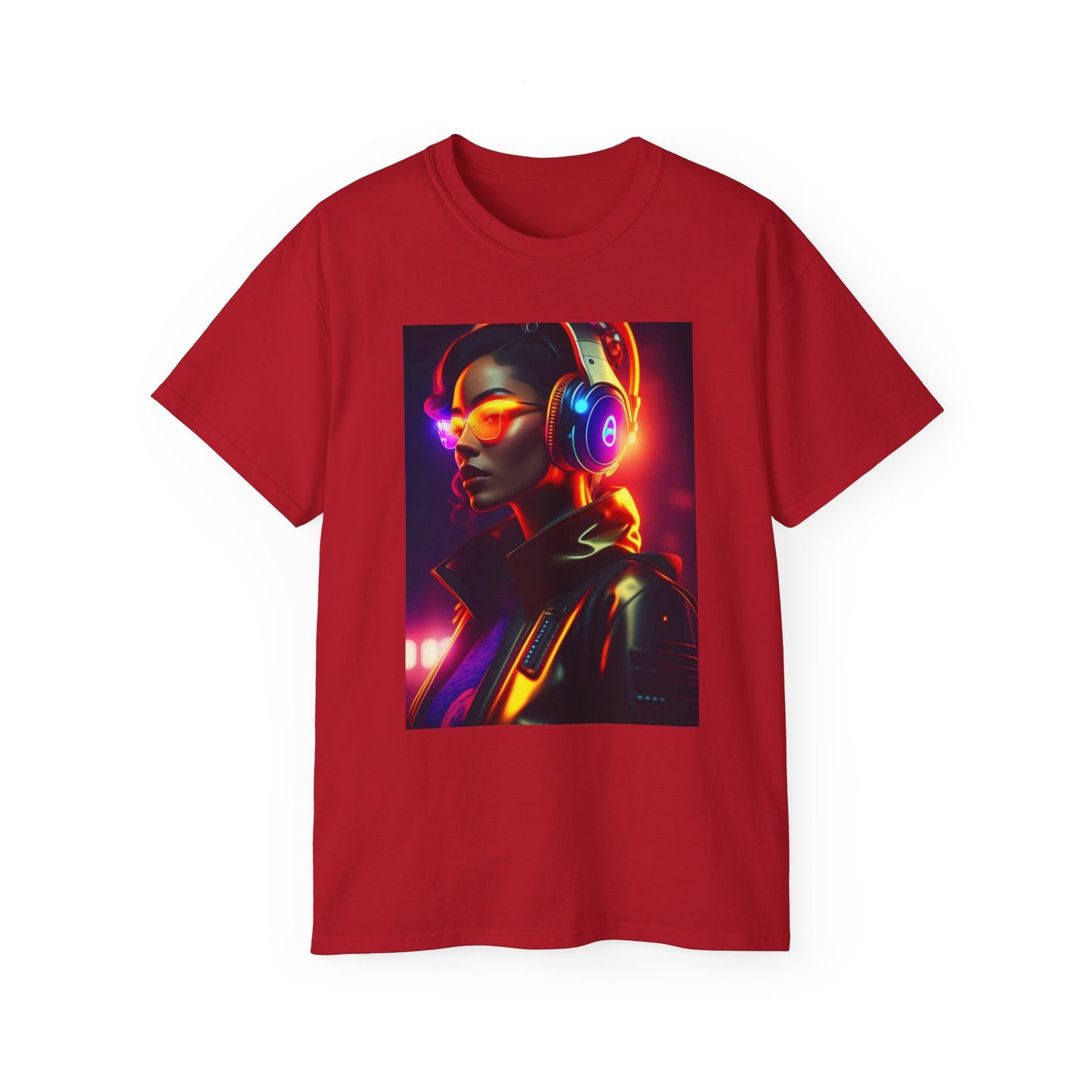 Futuristic Gamer Tees, Unisex Graphic Shirt for Gaming Enthusiasts, Gift for Gamers, Neon Art, Cyberpunk Style Clothing, Everyday [...]