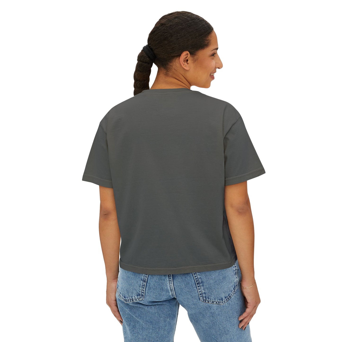 Boxy Tee Love Grows Here Shirt