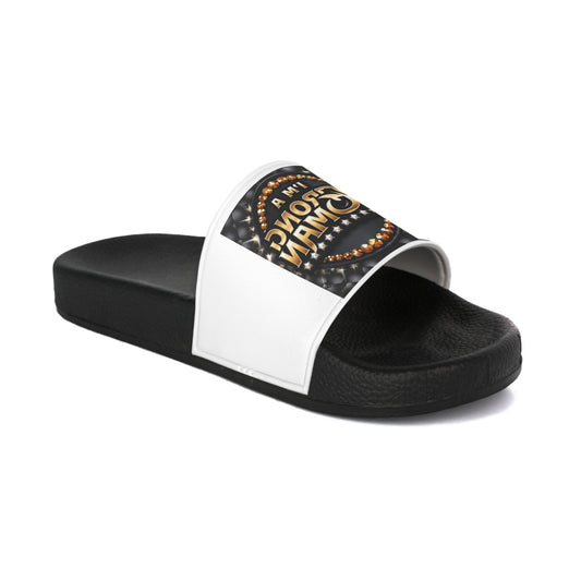Slide Sandals - A Strong Woman Design