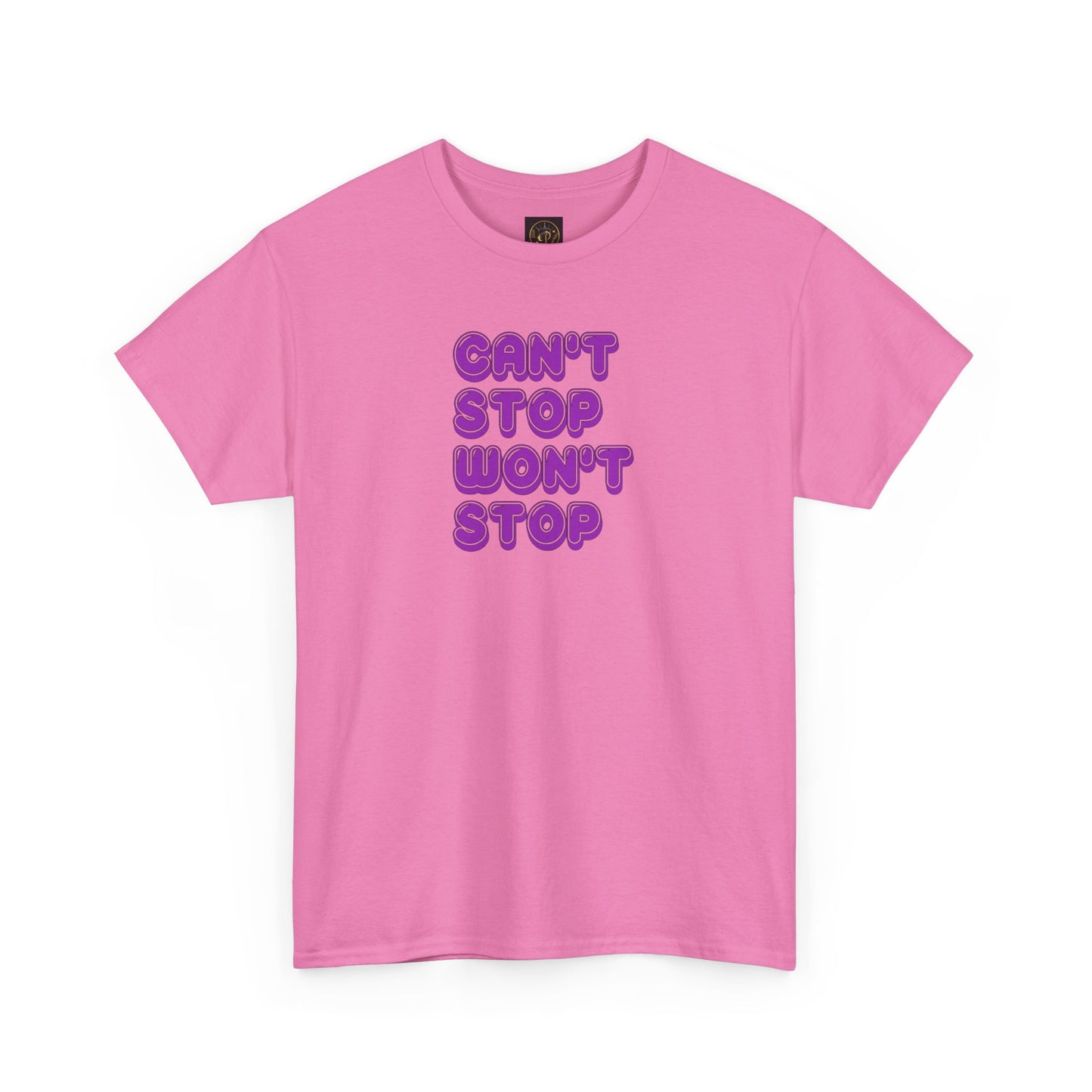 Cotton Tee - Can't Stop Won't Stop