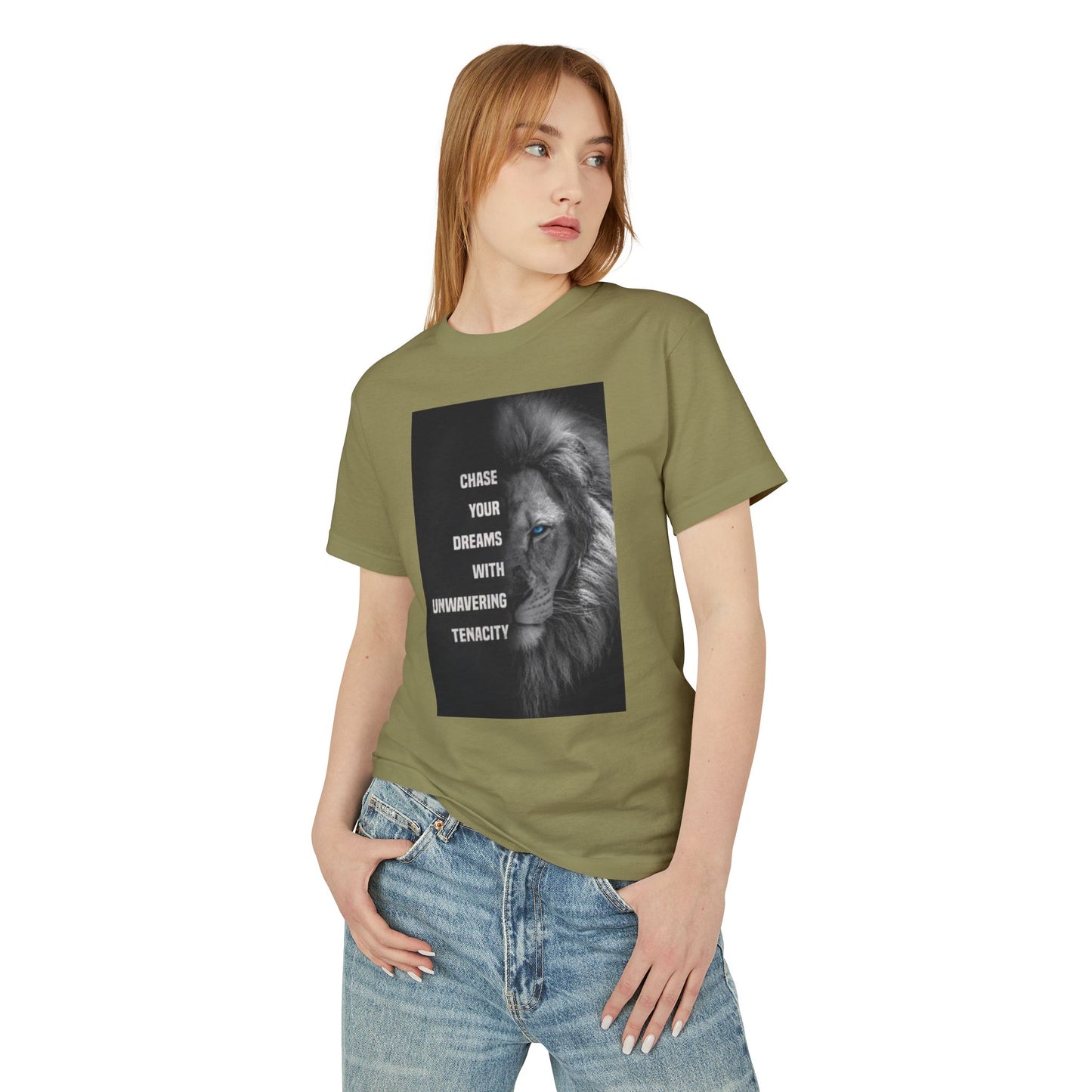 Dreamer T-Shirt - Unisex Garment-Dyed Heavyweight Cotton Tee with 'Chase your DREAMS' Design