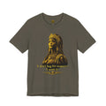 Queen Ife Culture T‑Shirt — 'I Don't Beg for Respect, I Wear It' Royal Graphic Tee