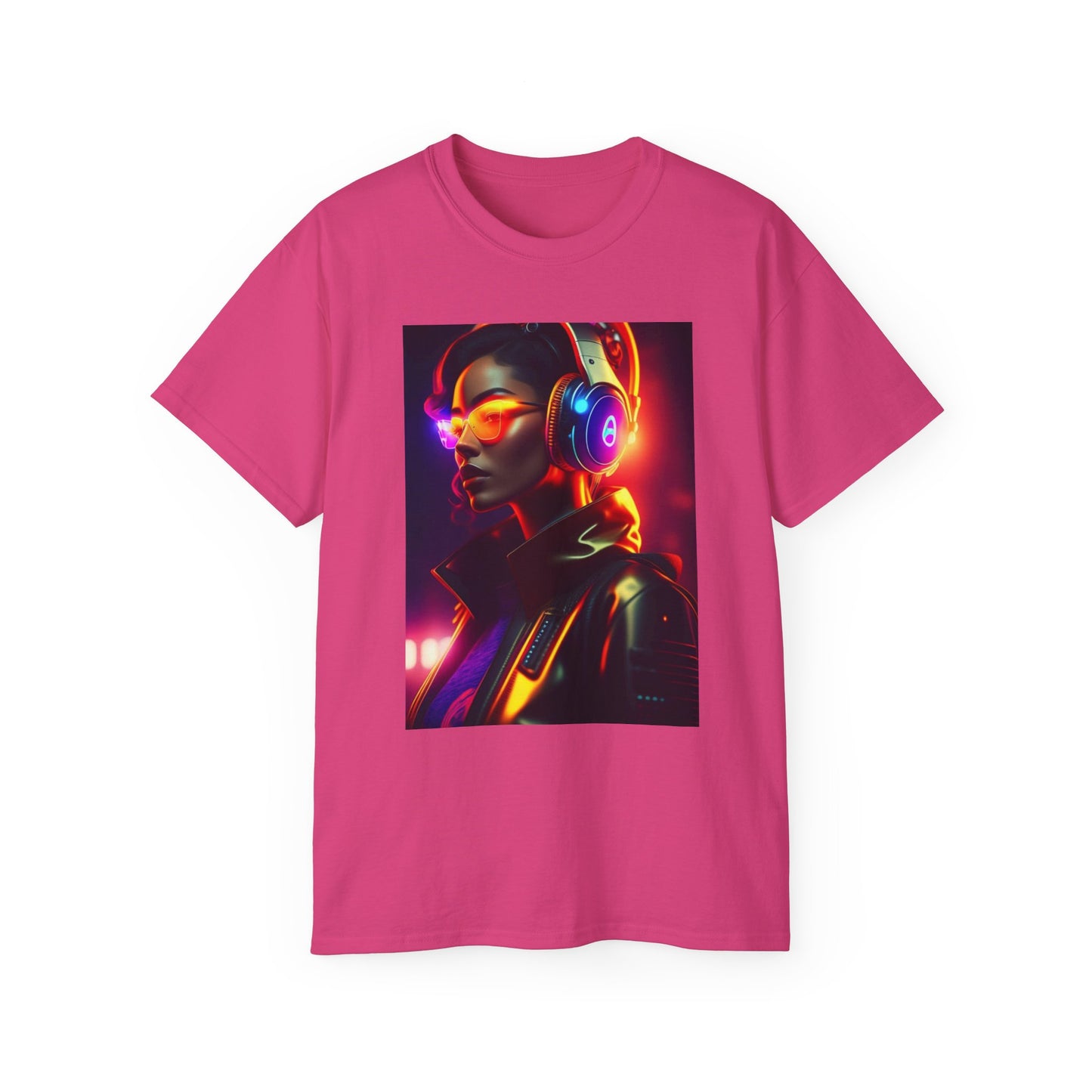Futuristic Gamer Tees, Unisex Graphic Shirt for Gaming Enthusiasts, Gift for Gamers, Neon Art, Cyberpunk Style Clothing, Everyday [...]