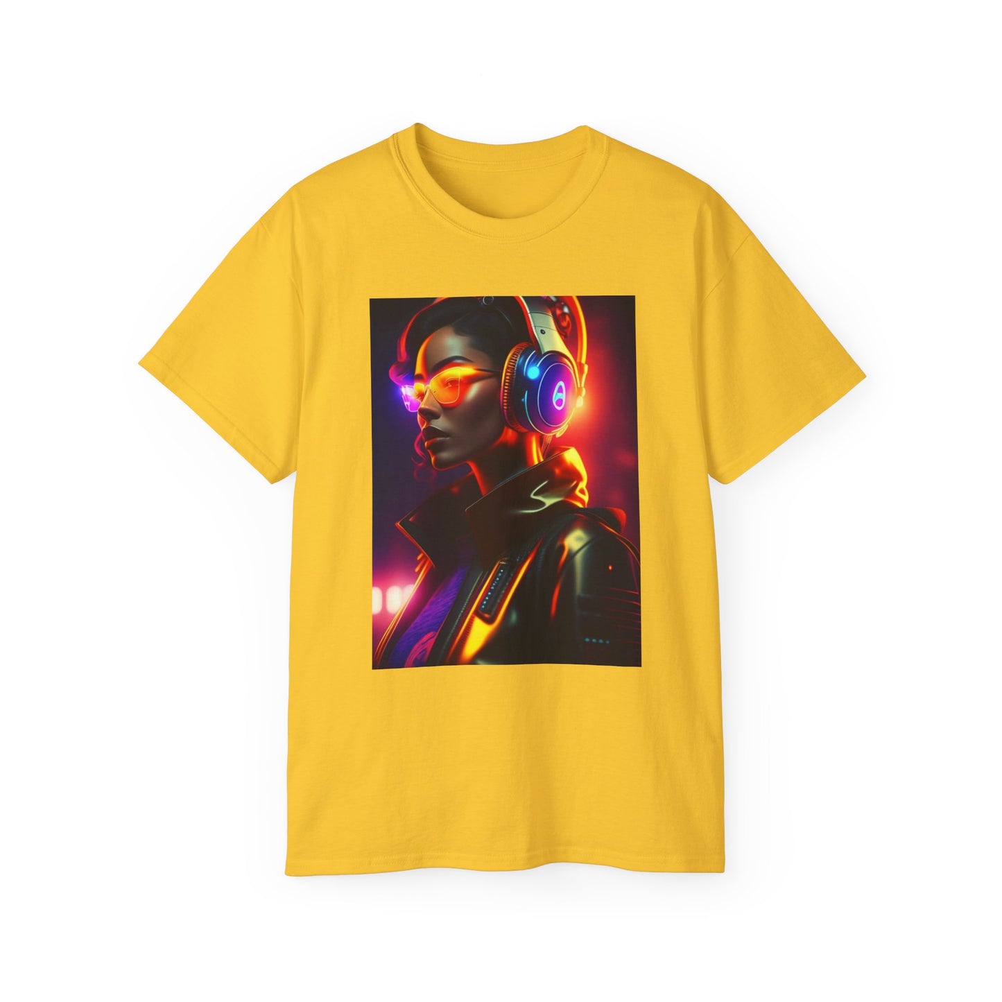 Futuristic Gamer Tees, Unisex Graphic Shirt for Gaming Enthusiasts, Gift for Gamers, Neon Art, Cyberpunk Style Clothing, Everyday [...]