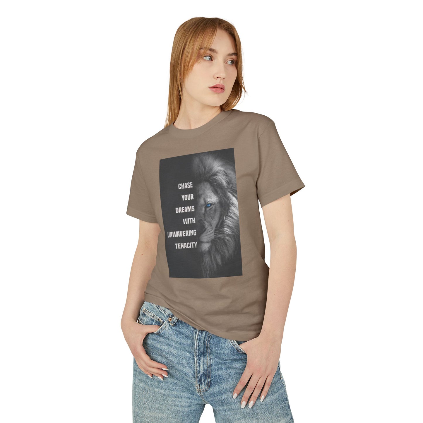 Dreamer T-Shirt - Unisex Garment-Dyed Heavyweight Cotton Tee with 'Chase your DREAMS' Design