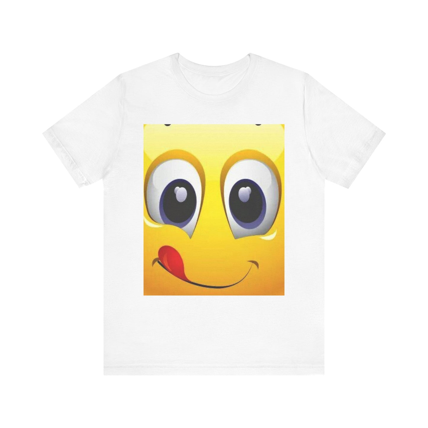 Happy Face Unisex Tee - Cute Emoji Shirt for Kids, Teens, and Adults - Fun Gift for Birthdays, Parties, Celebrations, Casual Wear