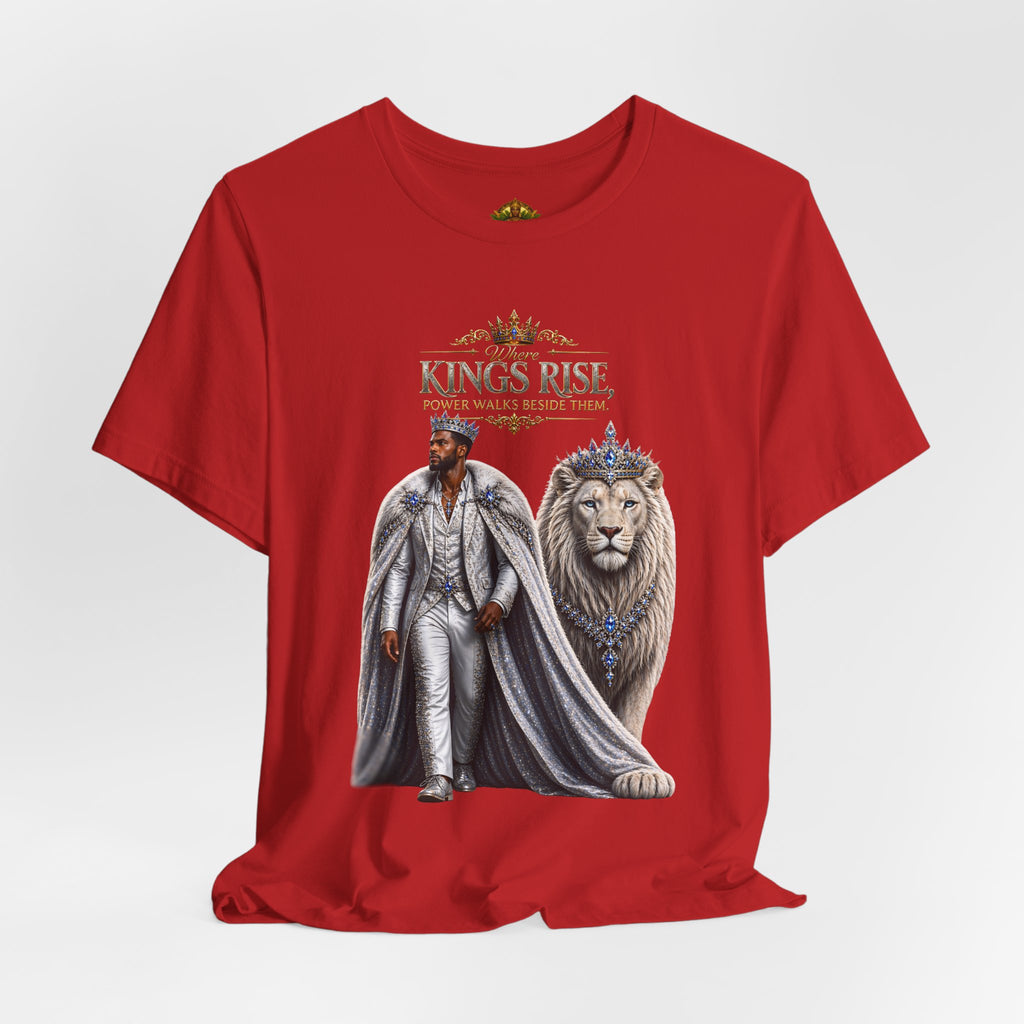 Where Kings Rise Tee – Power Walks Beside Them | Queen Life Culture