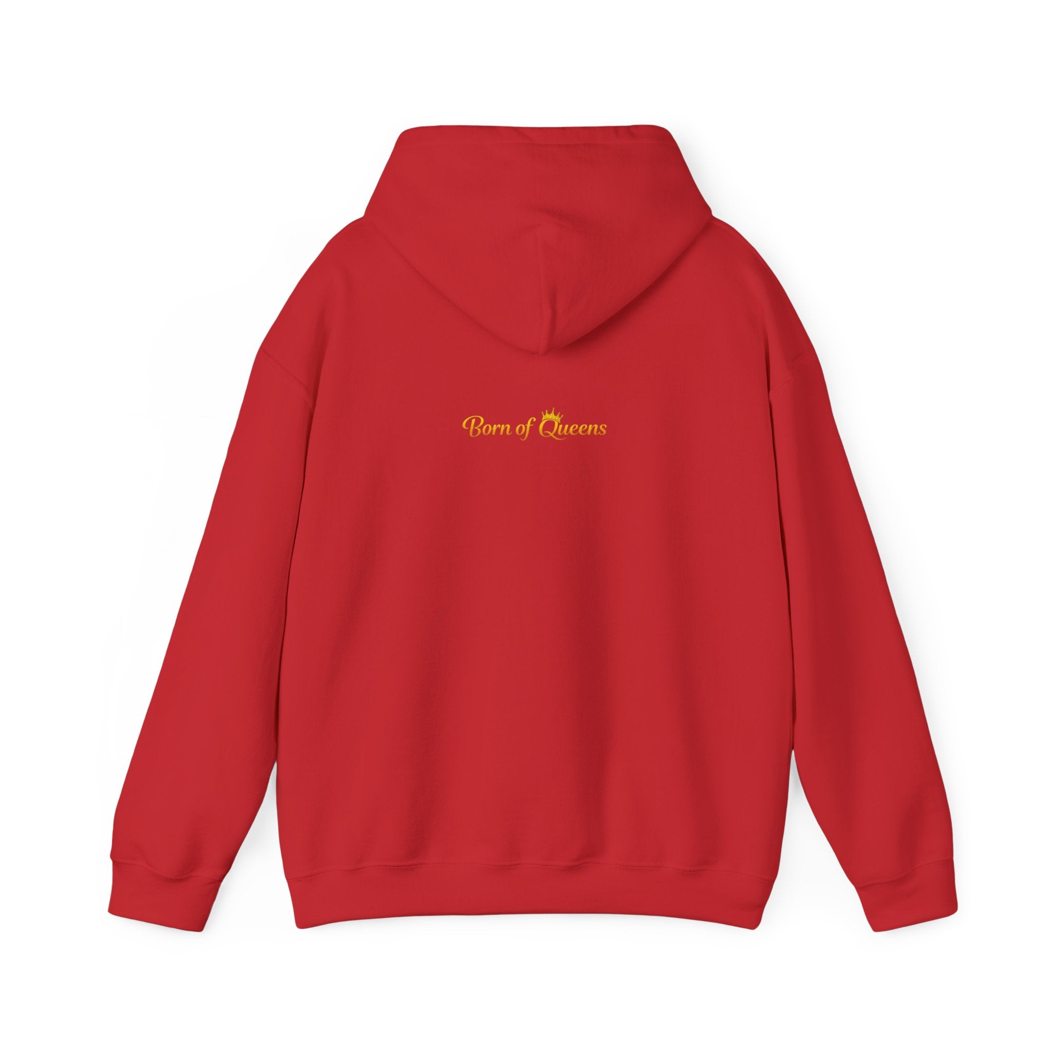 Queen Life script hoodie | Born of Queens back print