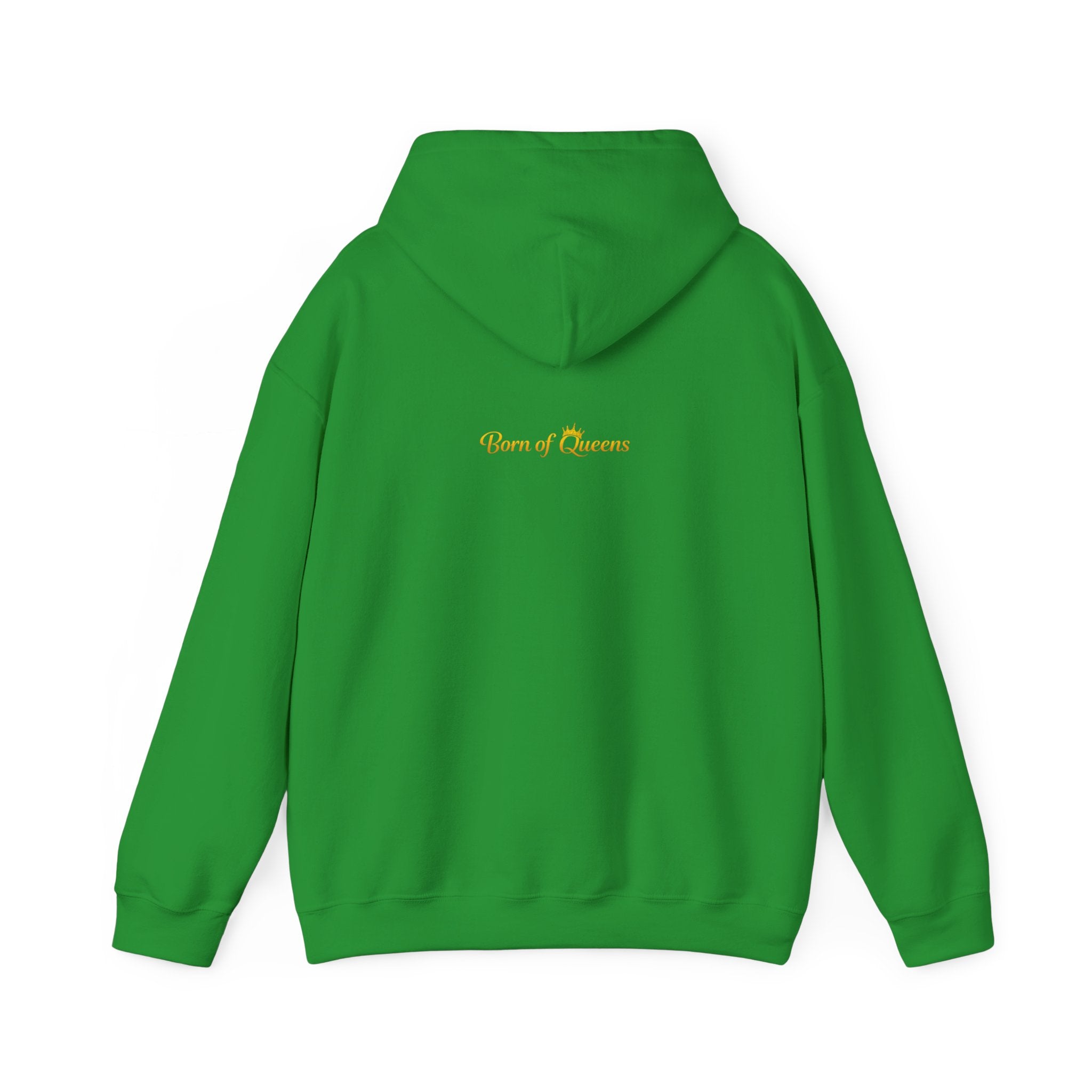 Queen Life script hoodie | Born of Queens back print