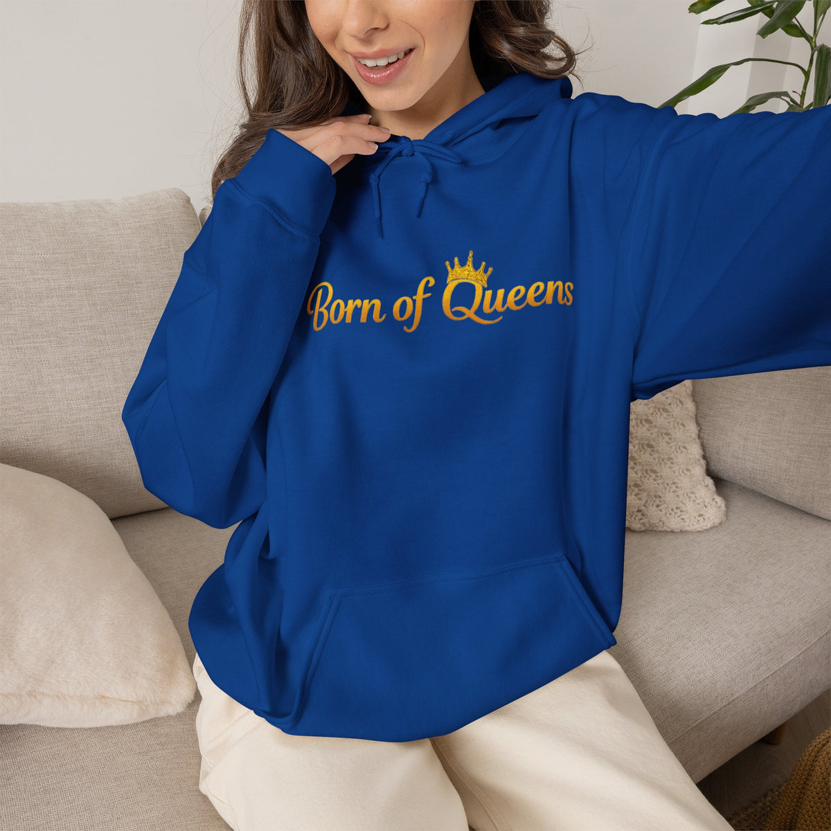 Born of Queens Hoodie | Women’s Royal Legacy Sweatshirt