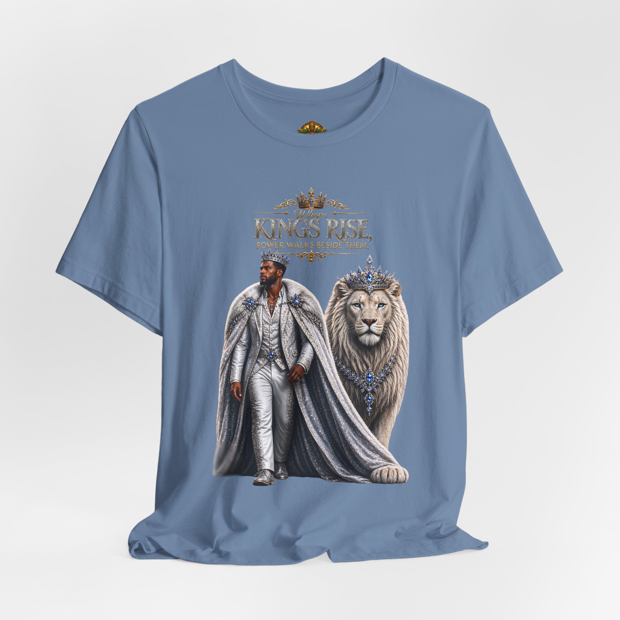 Where Kings Rise Tee – Power Walks Beside Them | Queen Life Culture