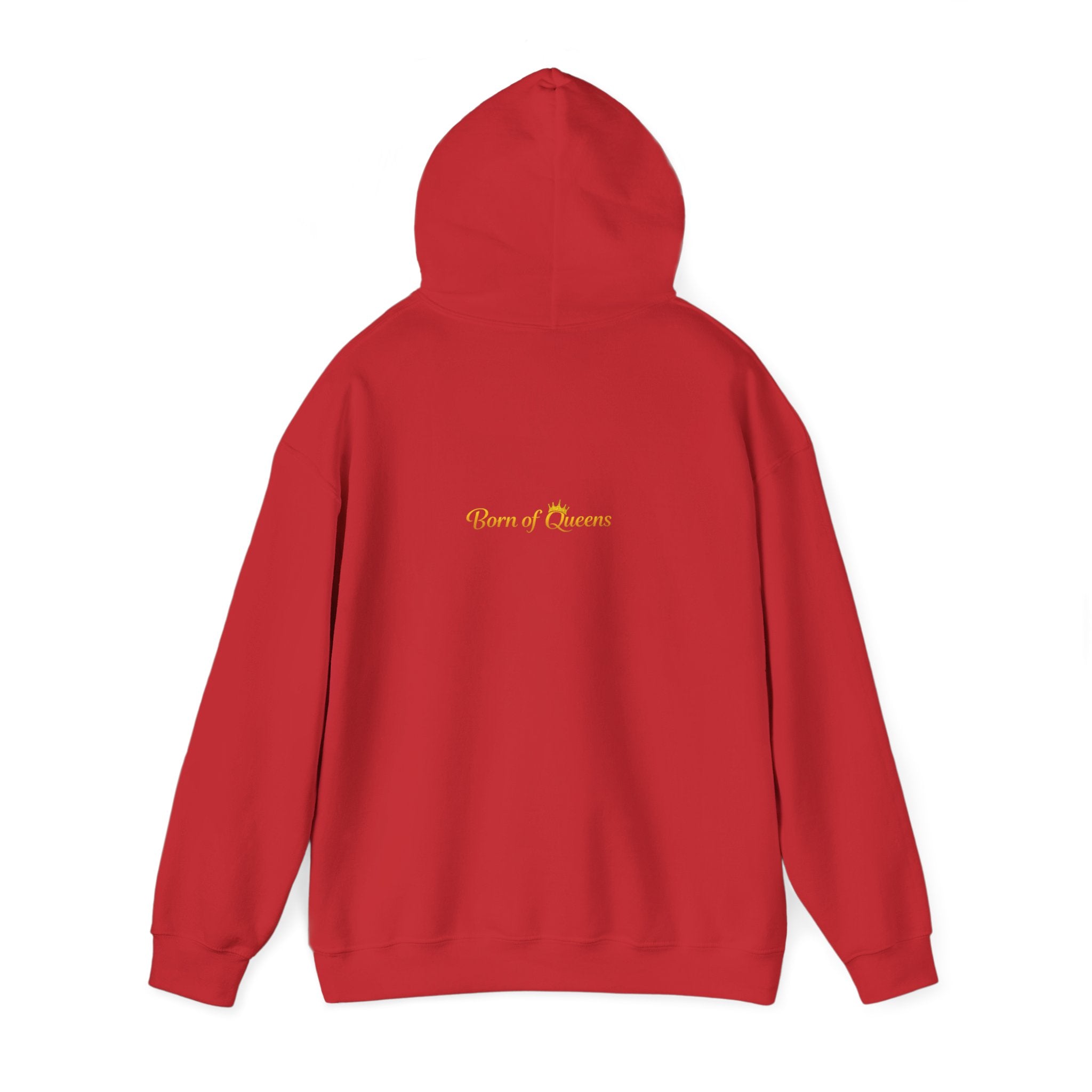 Queen Life script hoodie | Born of Queens back print